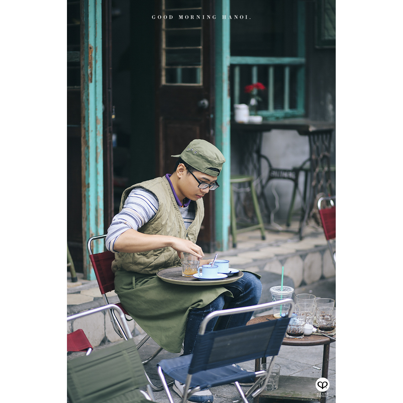 heartpatrick travel hanoi vietnam street photography cong caphe coffee