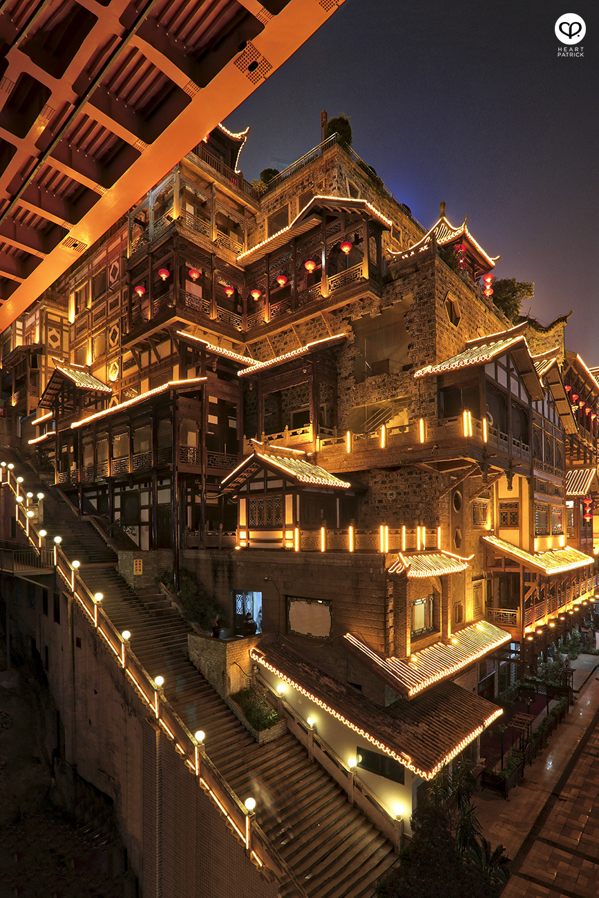 heartpatrick travel chongqing china urban urbanscape architecture street