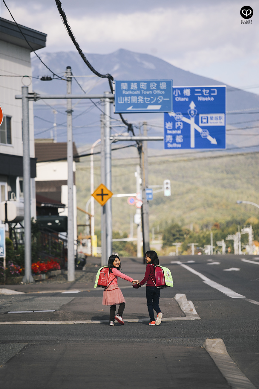 heartpatrick travel photography photojournalism hokkaido japan street rankoshi japanese school kids