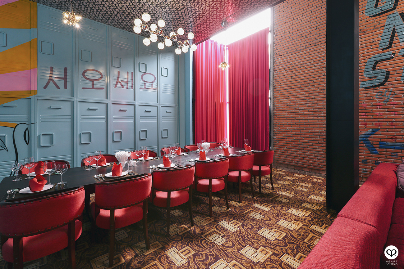 heartpatrick architecture interior photography Kpop korean brazilian restaurant phnom penh cambodia