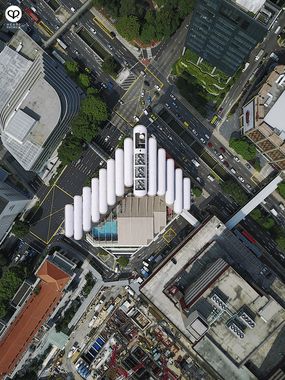 heartpatrick aerial drone architectural photography singapore dji mavic pro