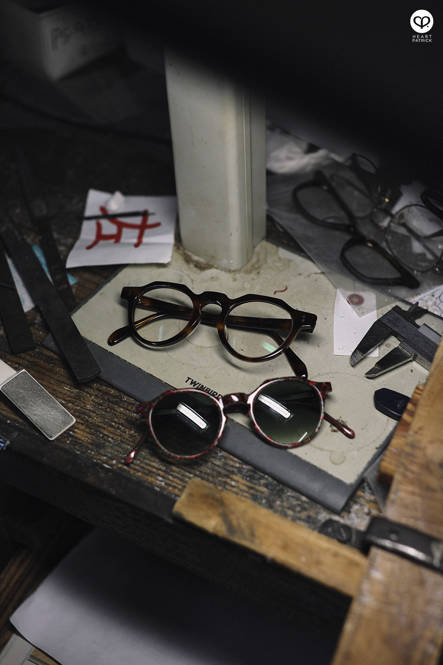 heartpatrick TVR true vintage revival handcrafted vintage eyewear from sabae japan