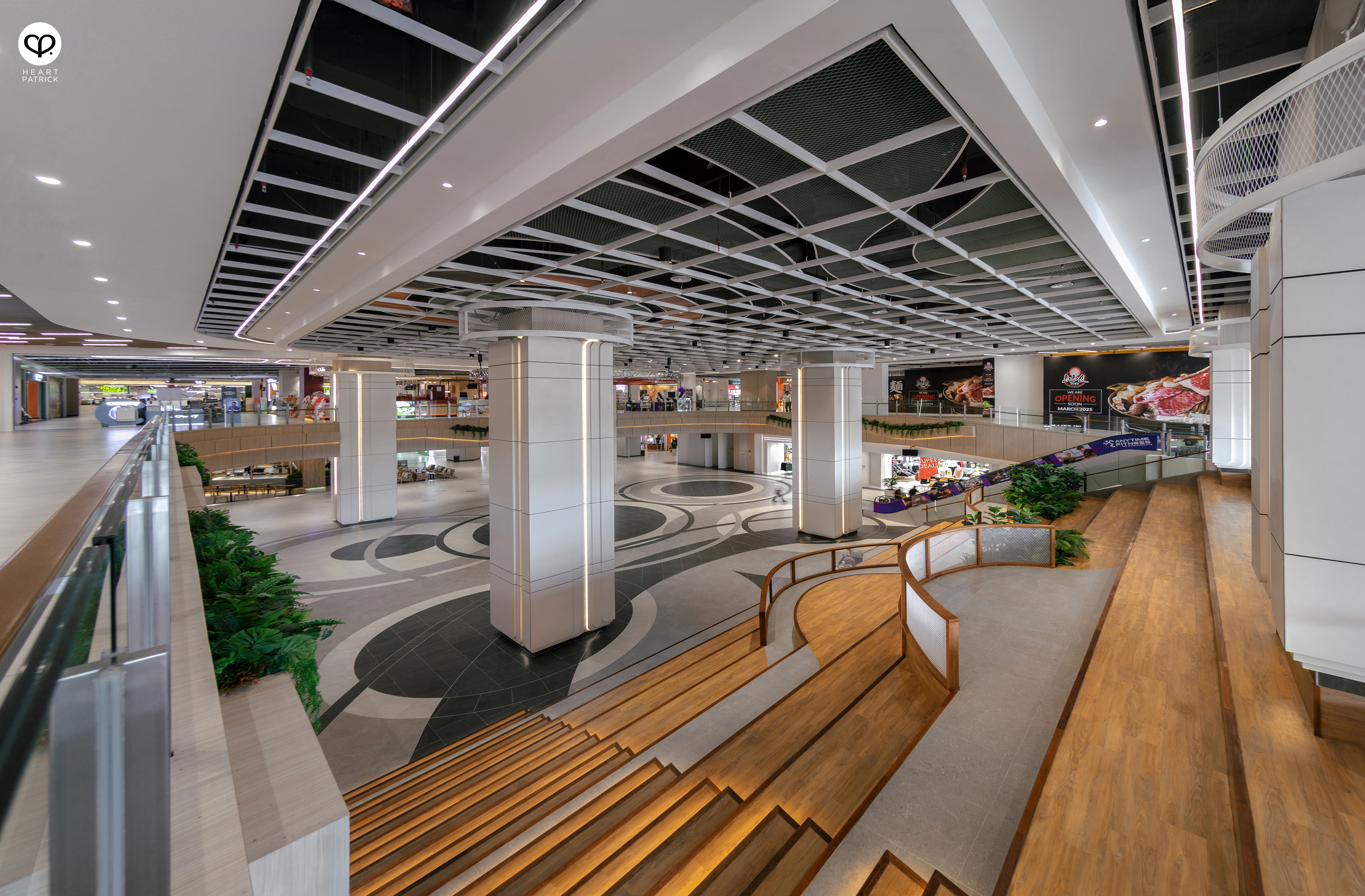 heartpatrick shopping mall retail interior photography 168 park mall selayang designtone