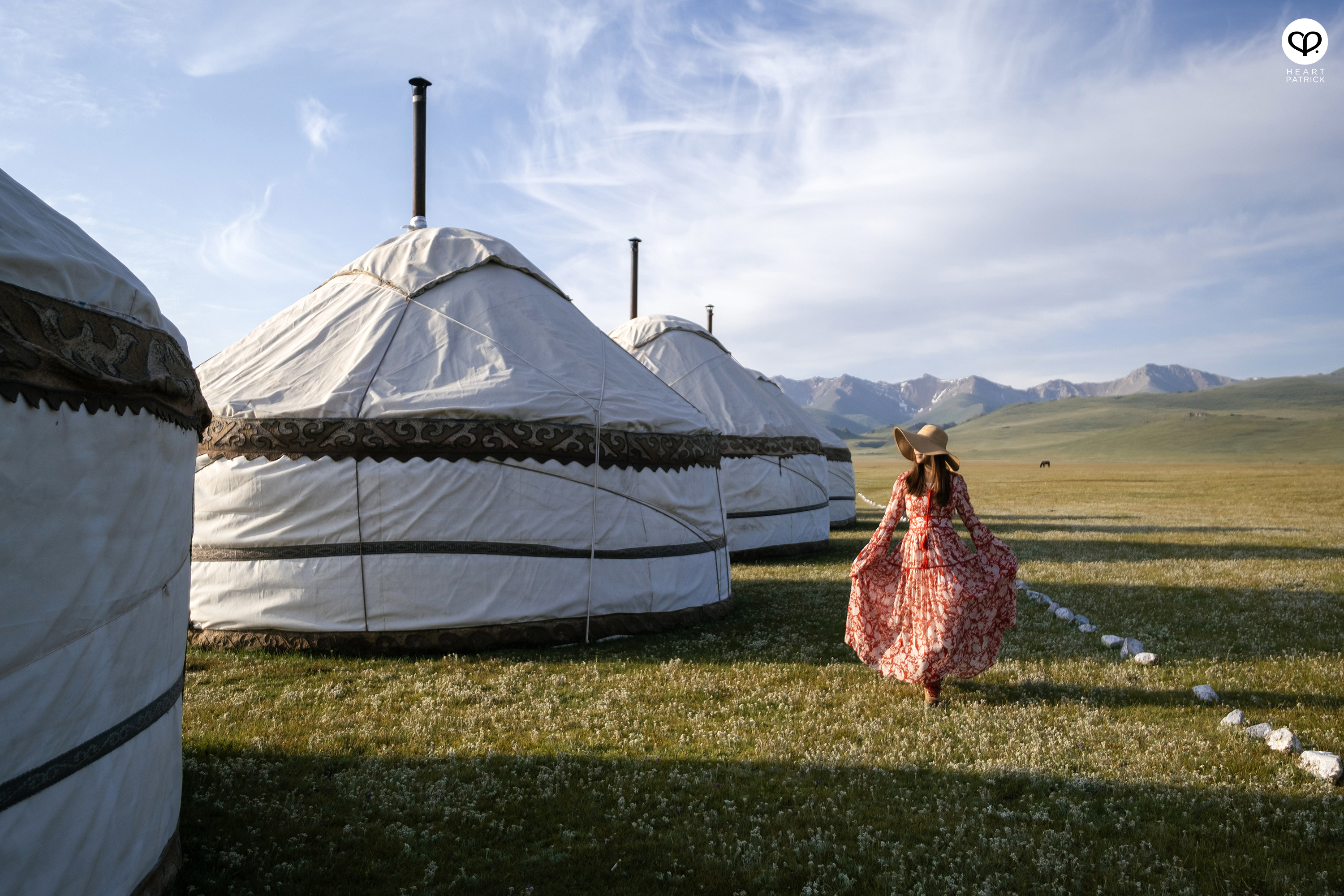 heartpatrick travel photography nomad dream yurt camp song kul lake kyrgyzstan
