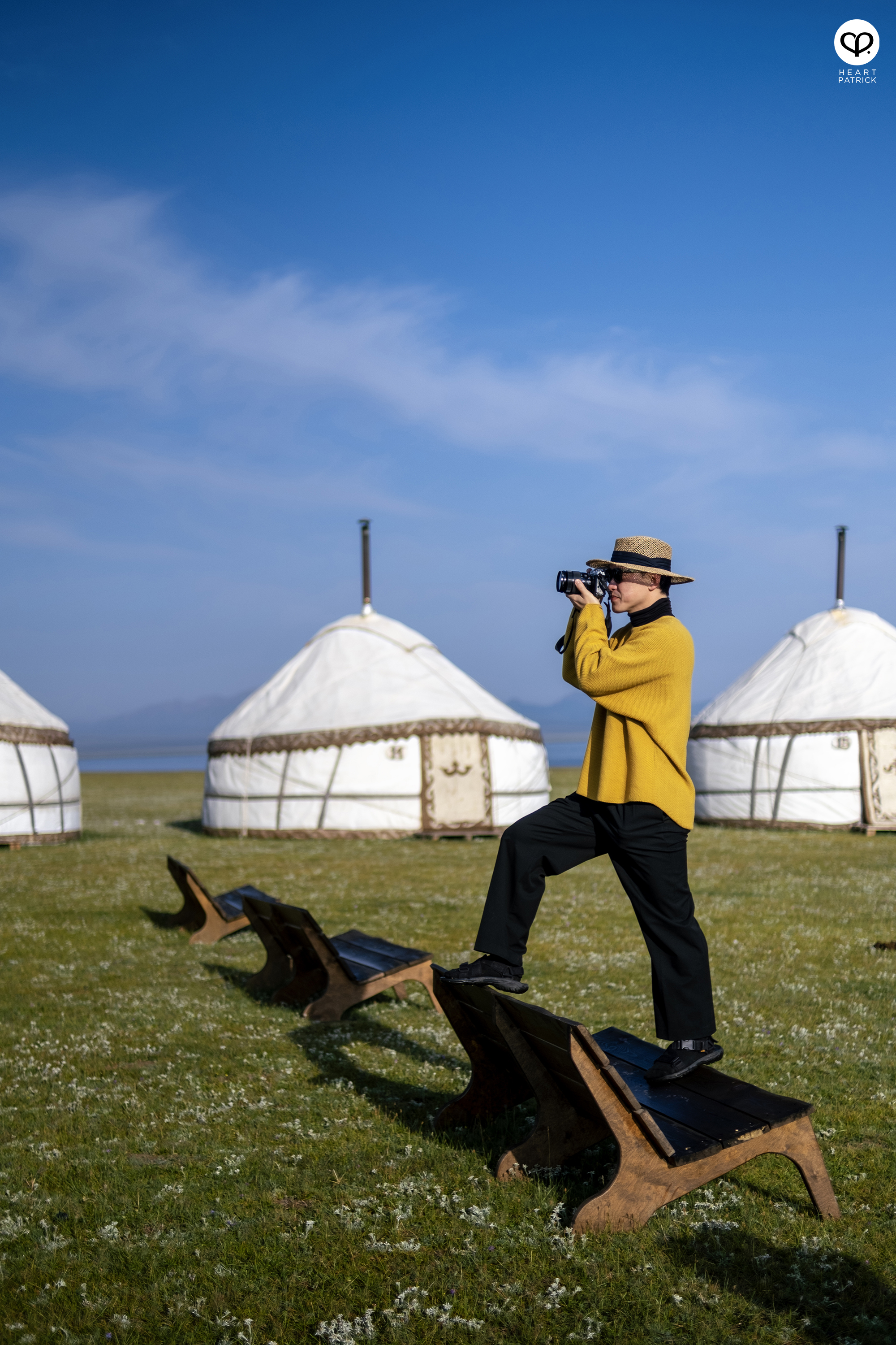 heartpatrick travel photography nomad dream yurt camp song kul lake kyrgyzstan