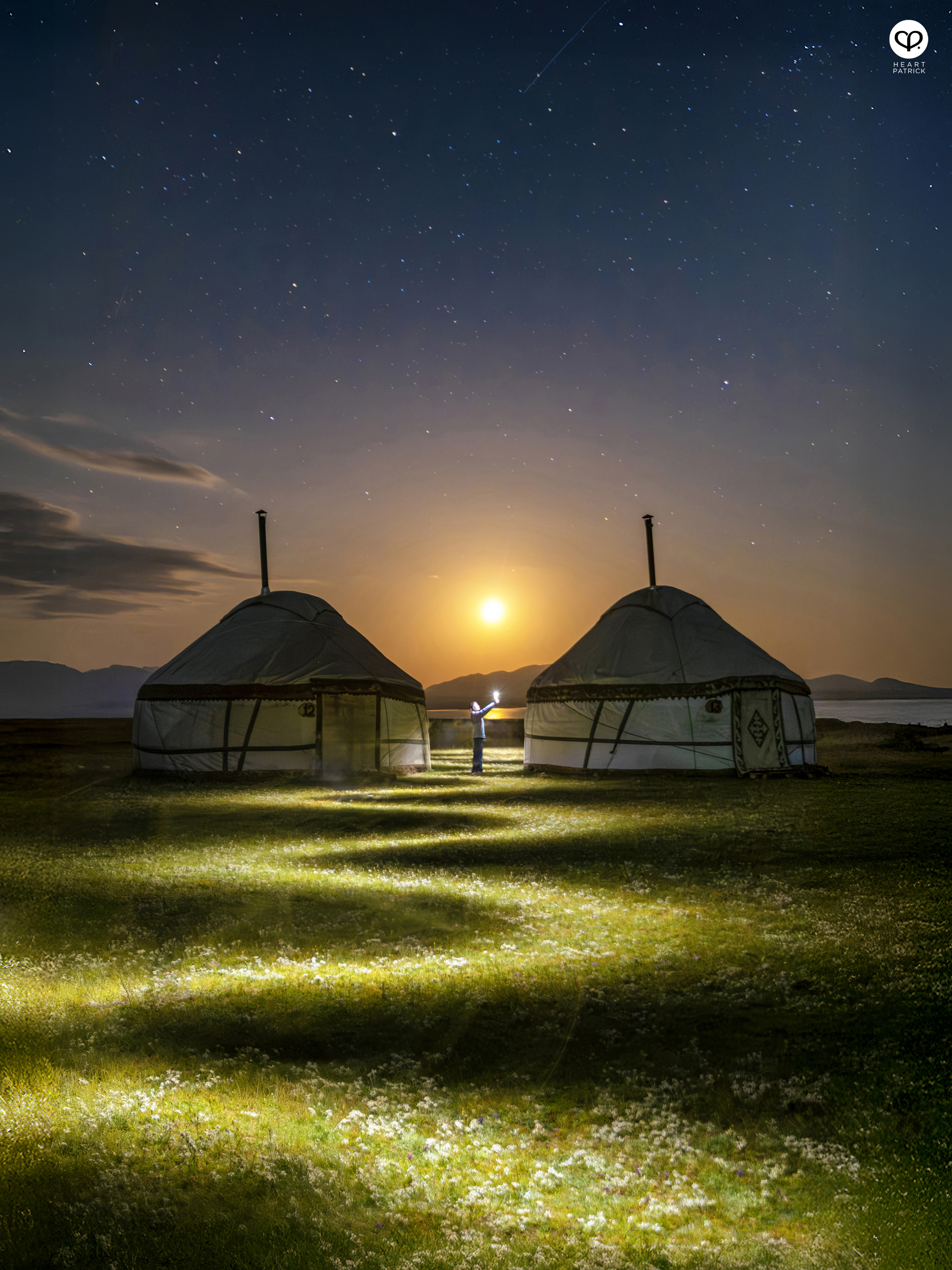 heartpatrick travel photography nomad dream yurt camp song kul lake kyrgyzstan