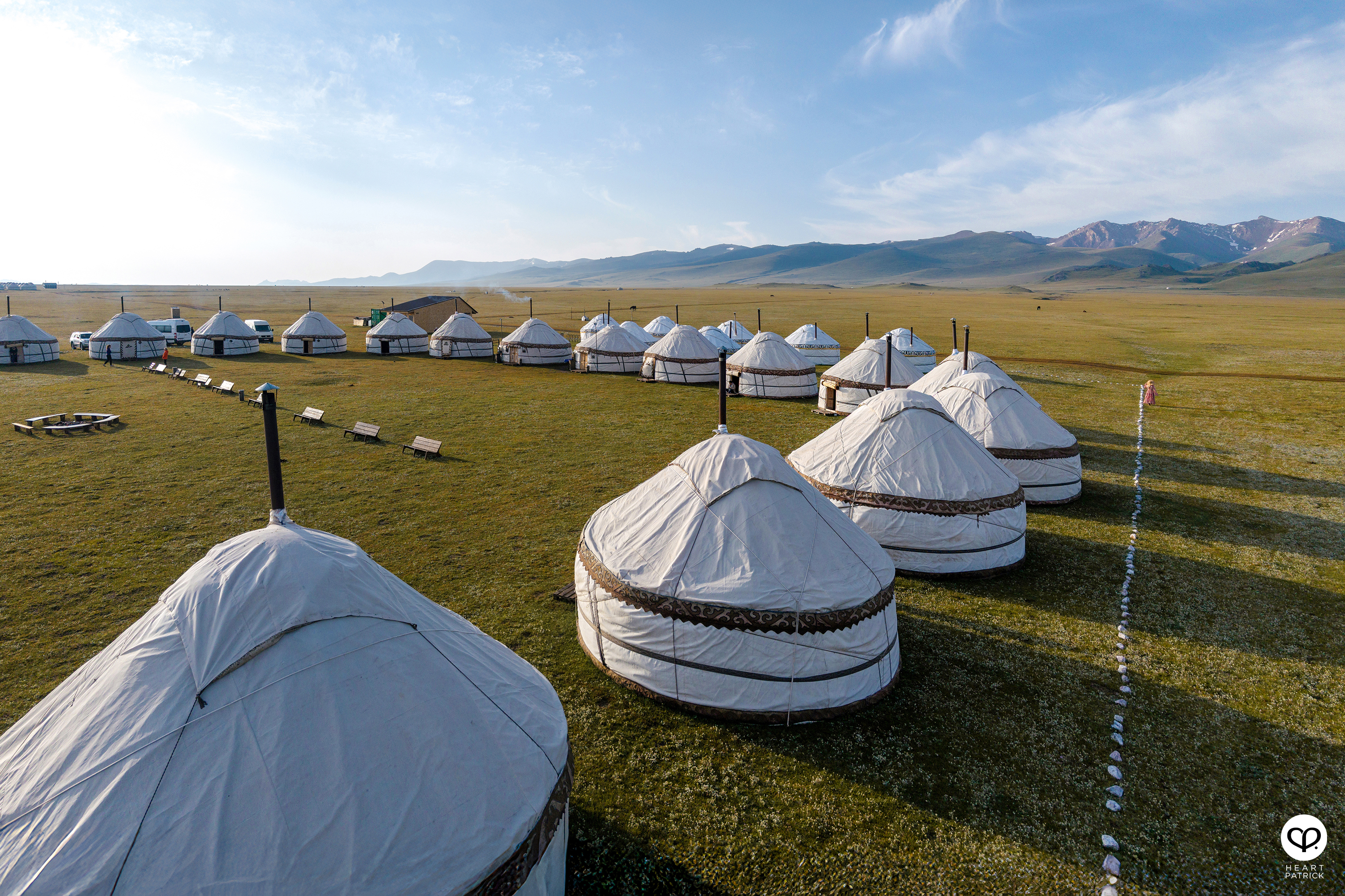 heartpatrick travel photography nomad dream yurt camp song kul lake kyrgyzstan