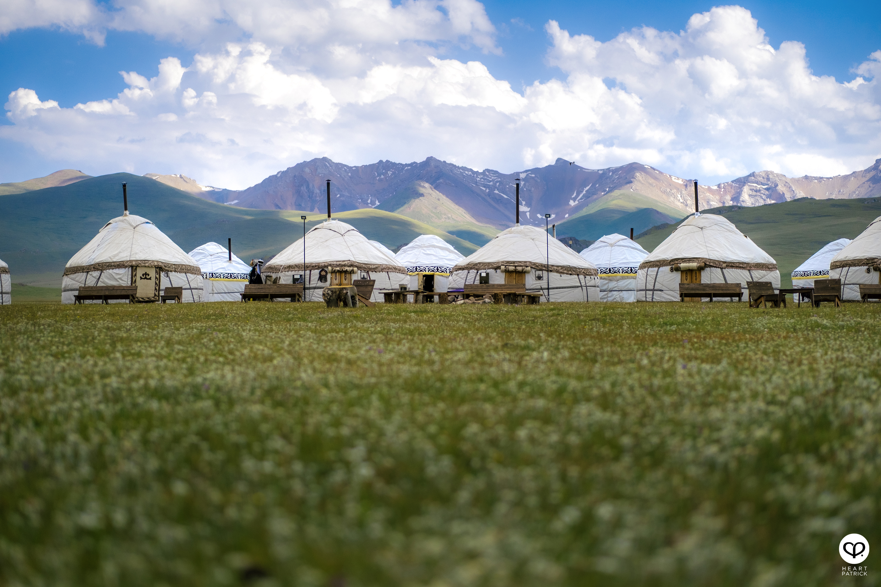 heartpatrick travel photography nomad dream yurt camp song kul lake kyrgyzstan
