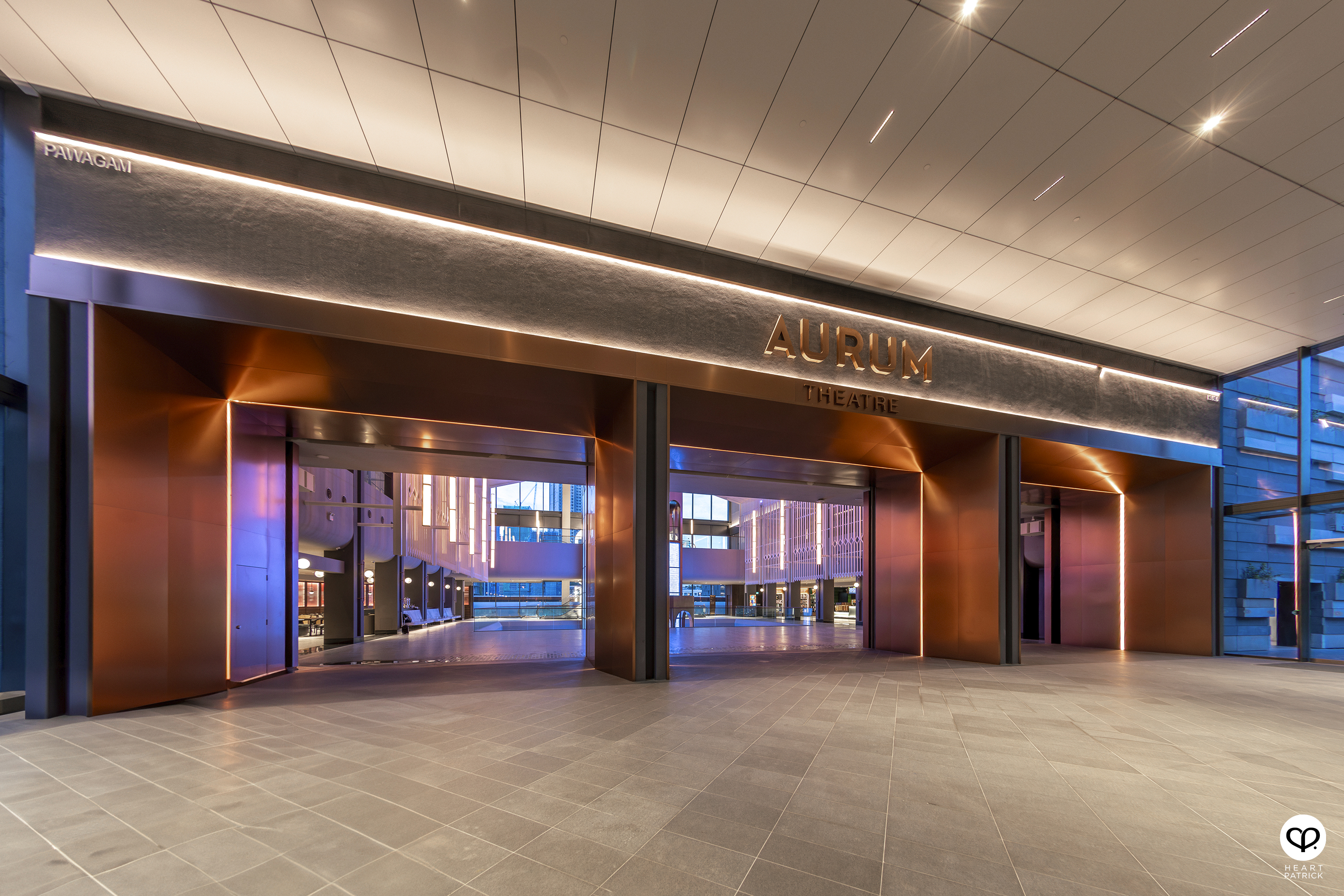 heartpatrick architecture interior photography aurum theatre trx cinema