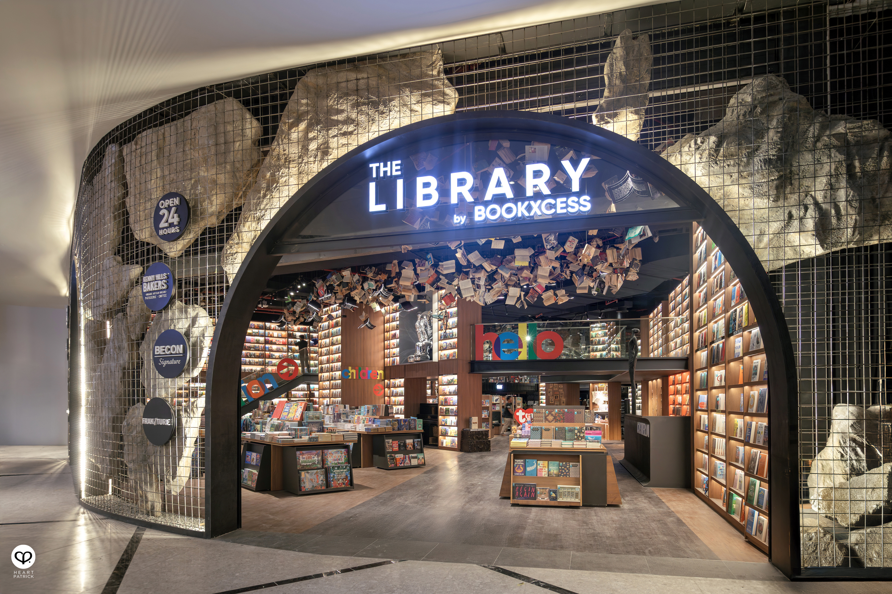 heartpatrick interior photography bookxcess sunway square mall