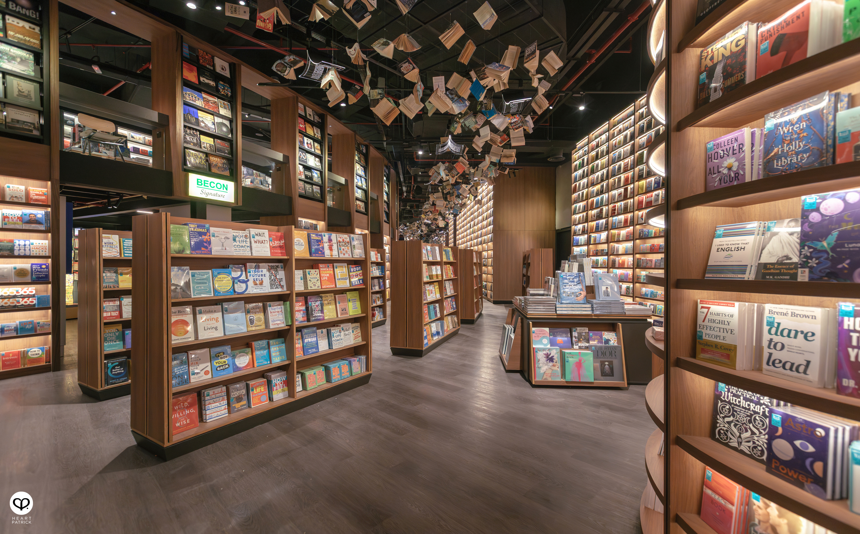 heartpatrick interior photography bookxcess sunway square mall
