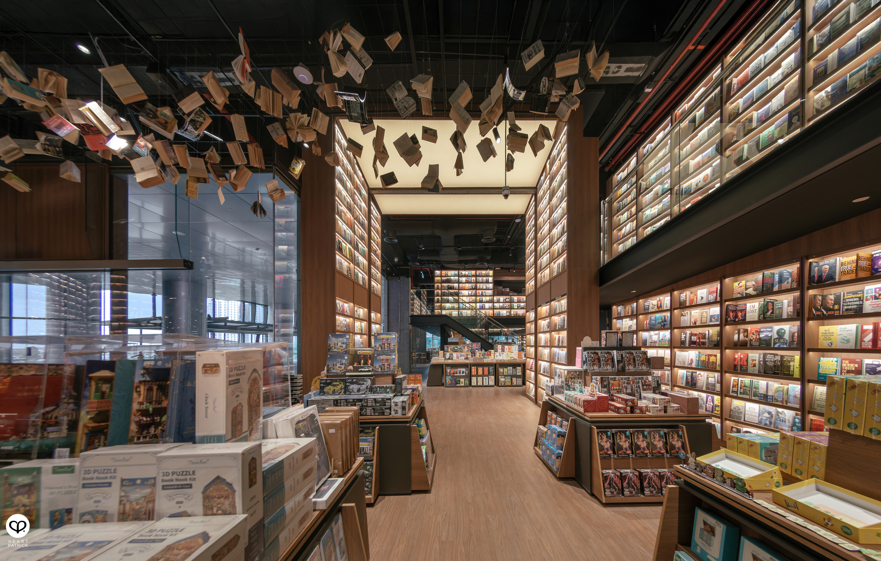 heartpatrick interior photography bookxcess sunway square mall