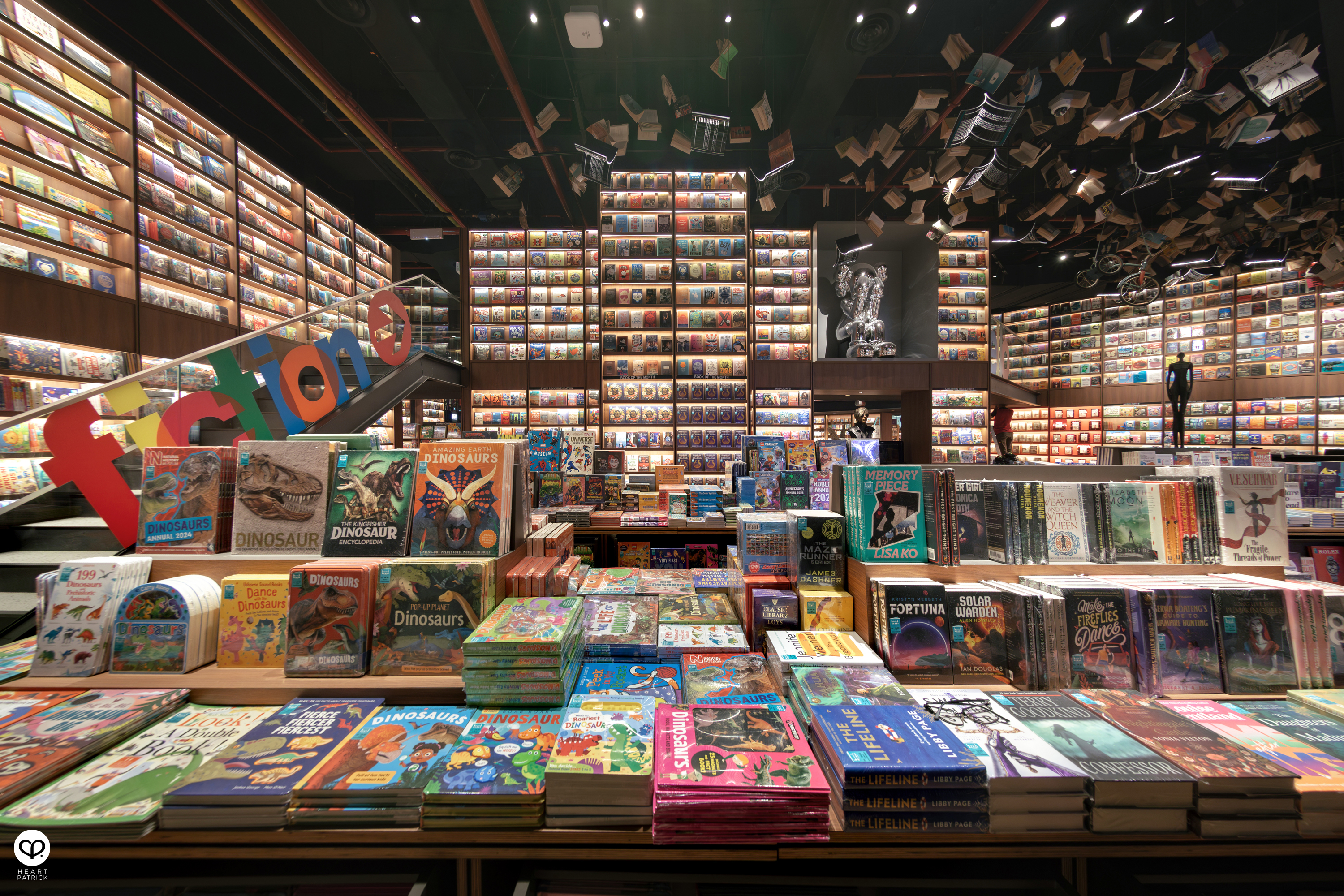 heartpatrick interior photography bookxcess sunway square mall
