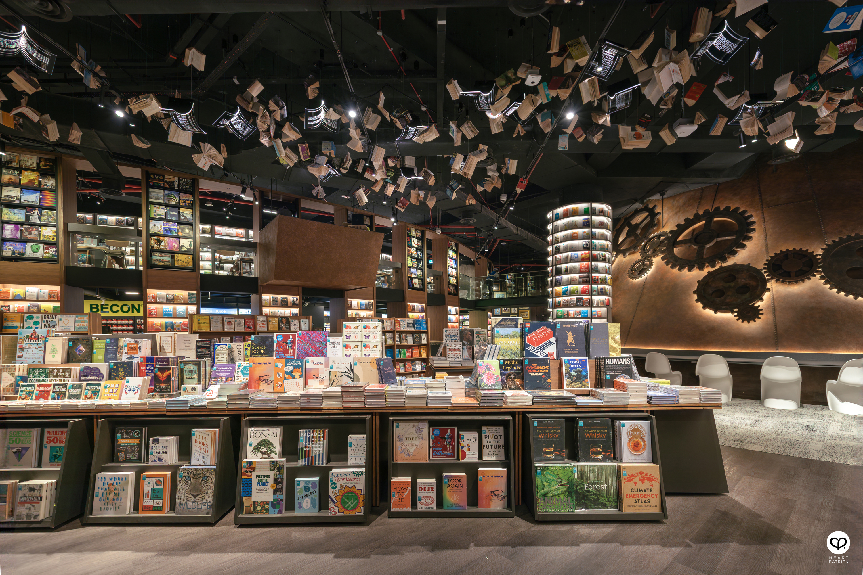 heartpatrick interior photography bookxcess sunway square mall