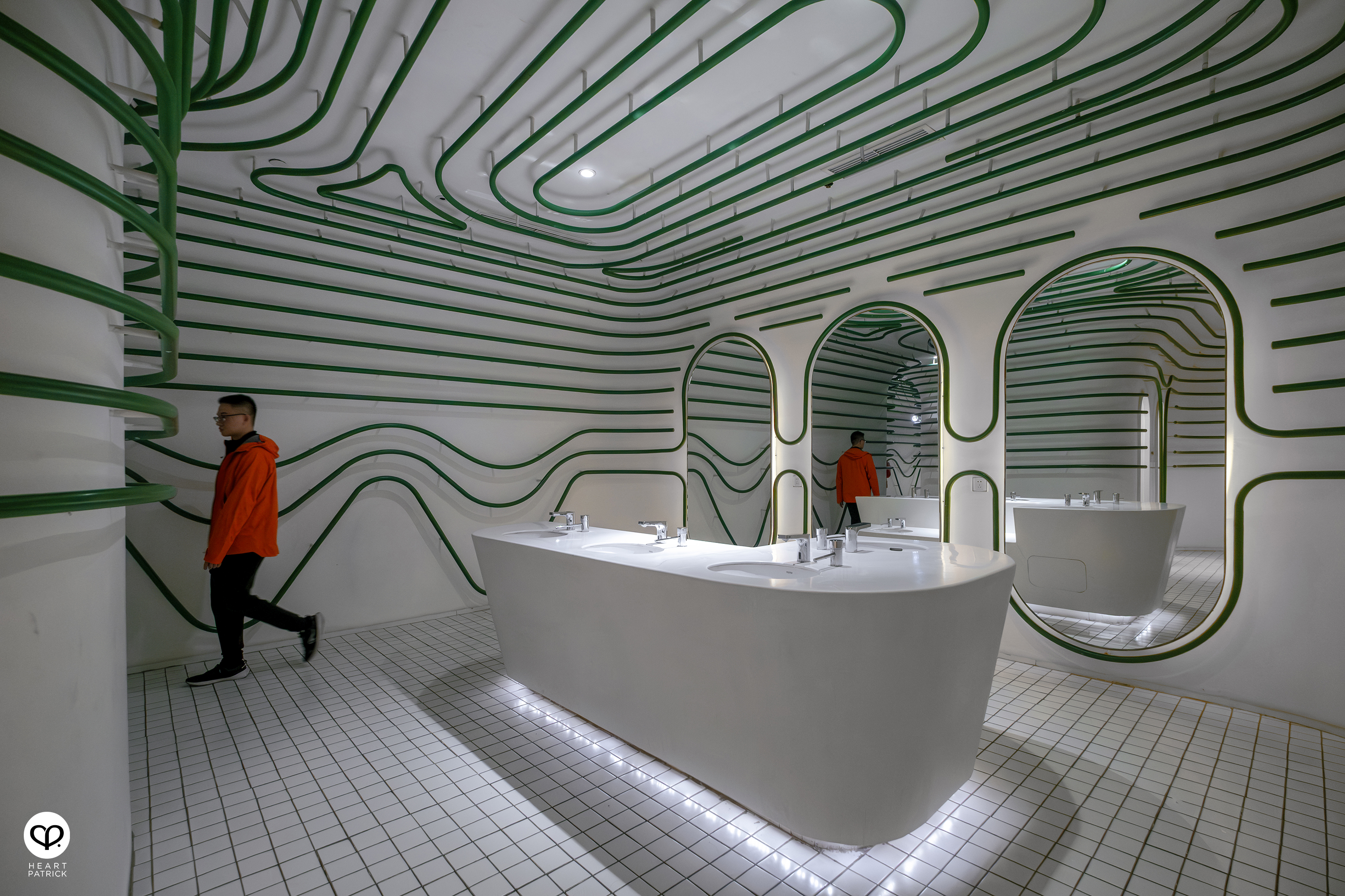 heartpatrick architecture interior photography in99 shopping mall chengdu china