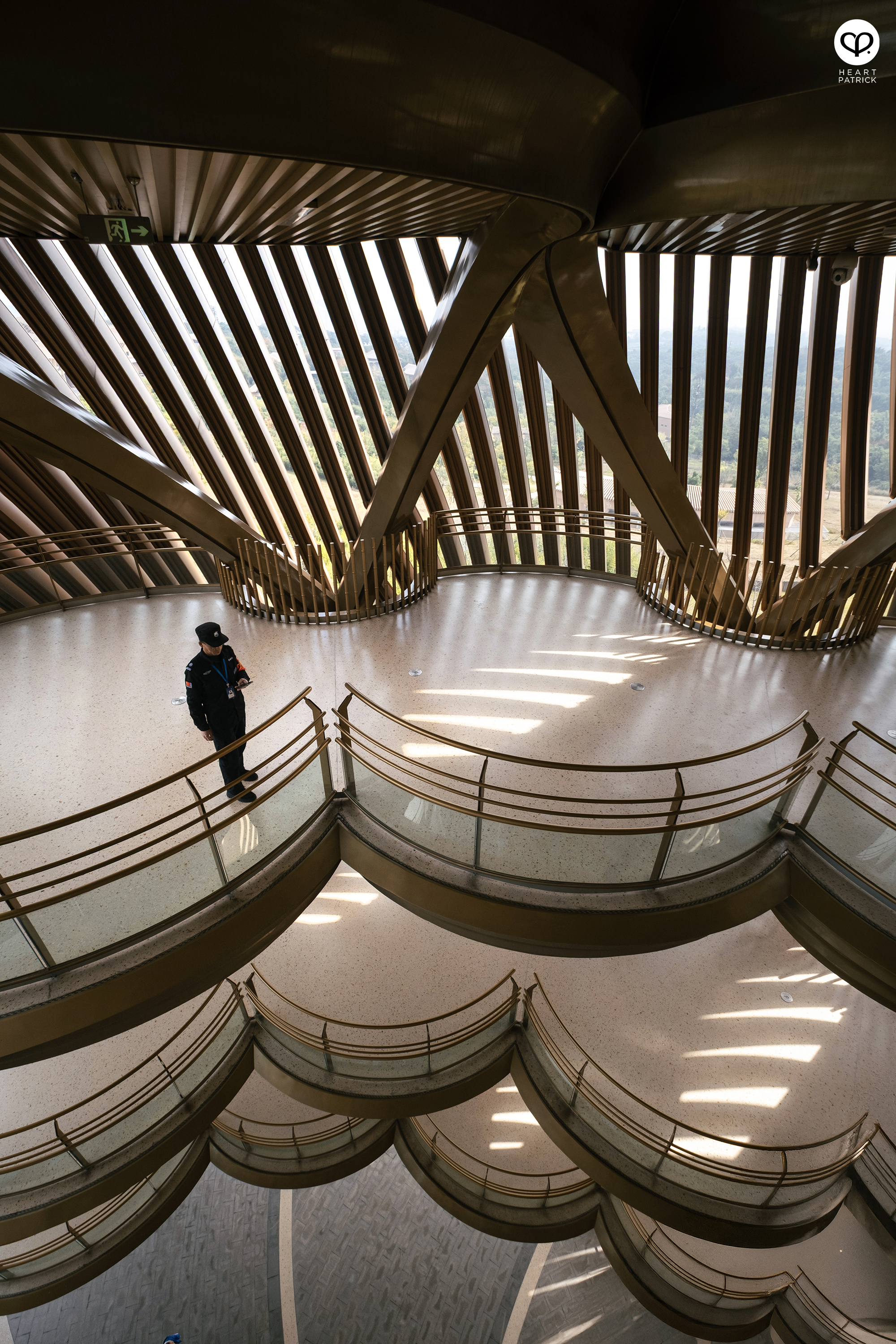 heartpatrick architecture interior photography chengu tower panda research base chengdu china udg atelier alpha