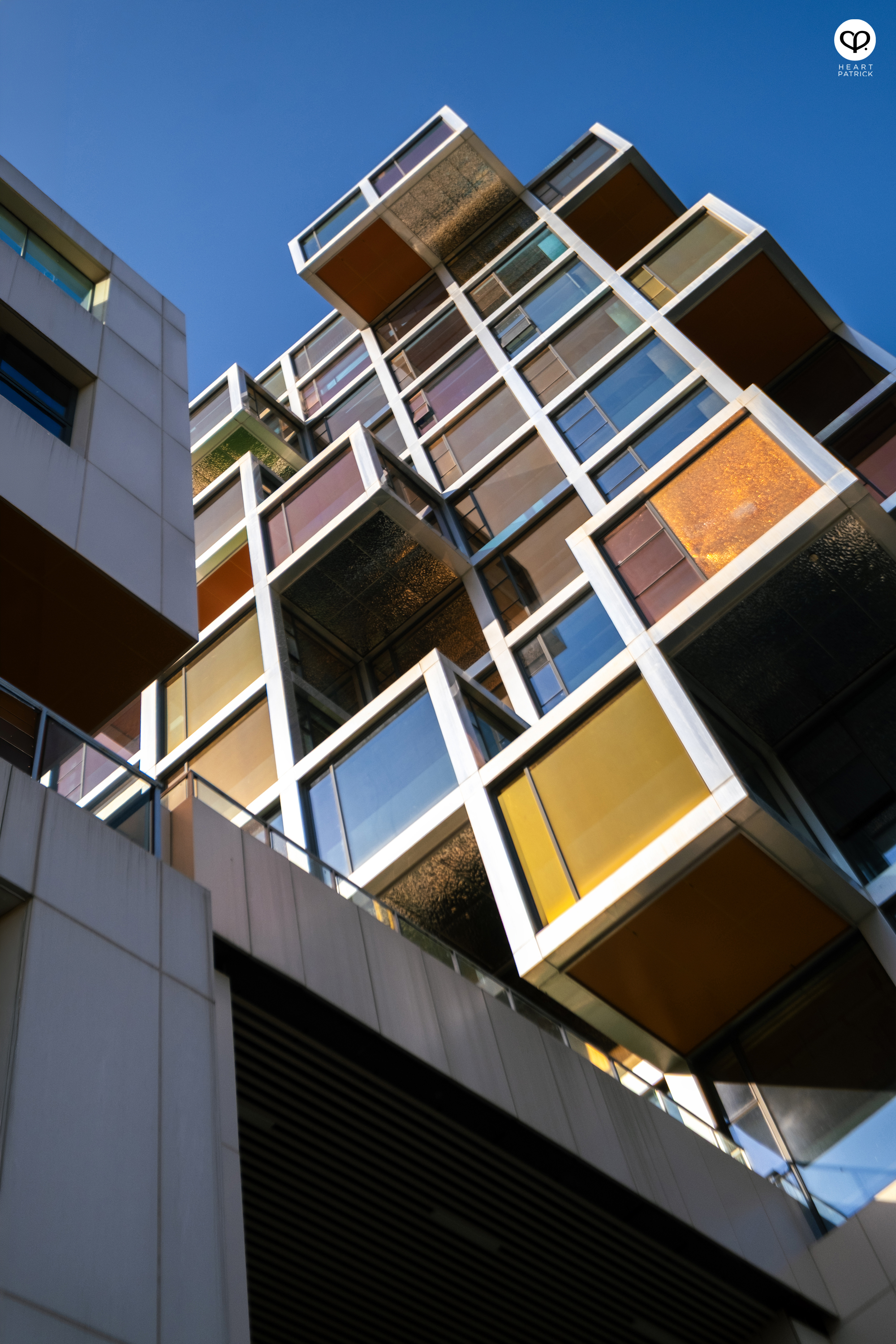 heartpatrick architecture photography tianfu culture park chengdu china rainbow building