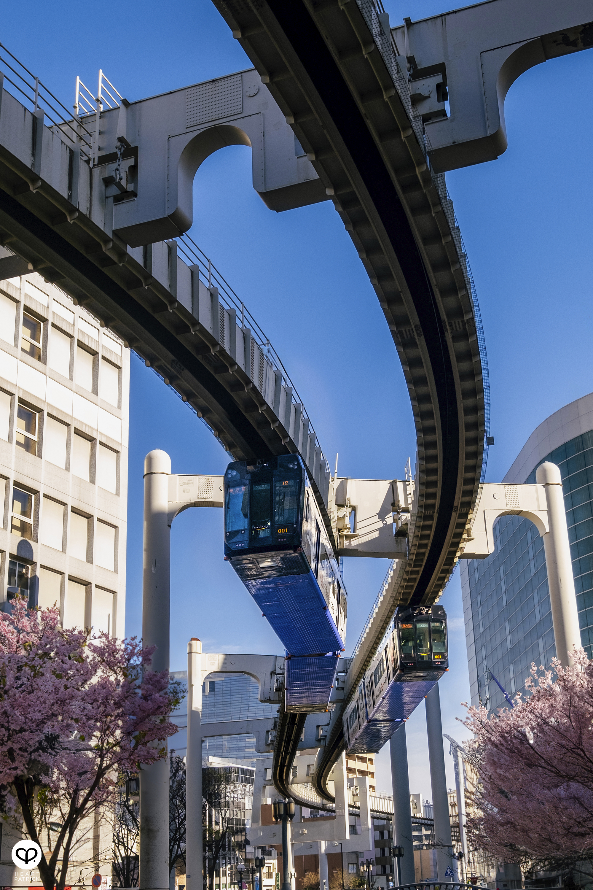 heartpatrick travel chiba urban monorail chiba city japan