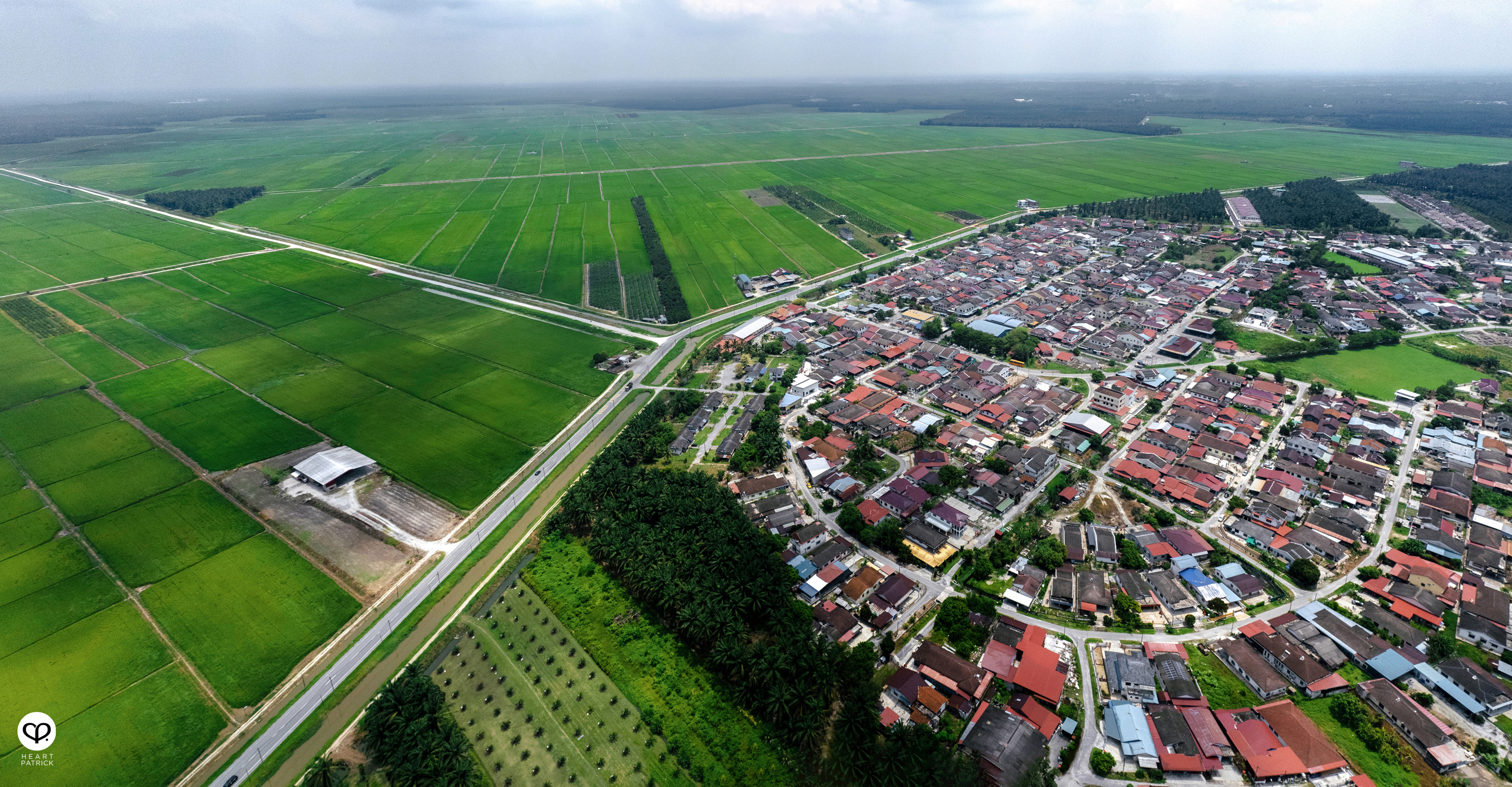 heartpatrick heritage smalltown exploring malaysia chui chak paddy fields perak