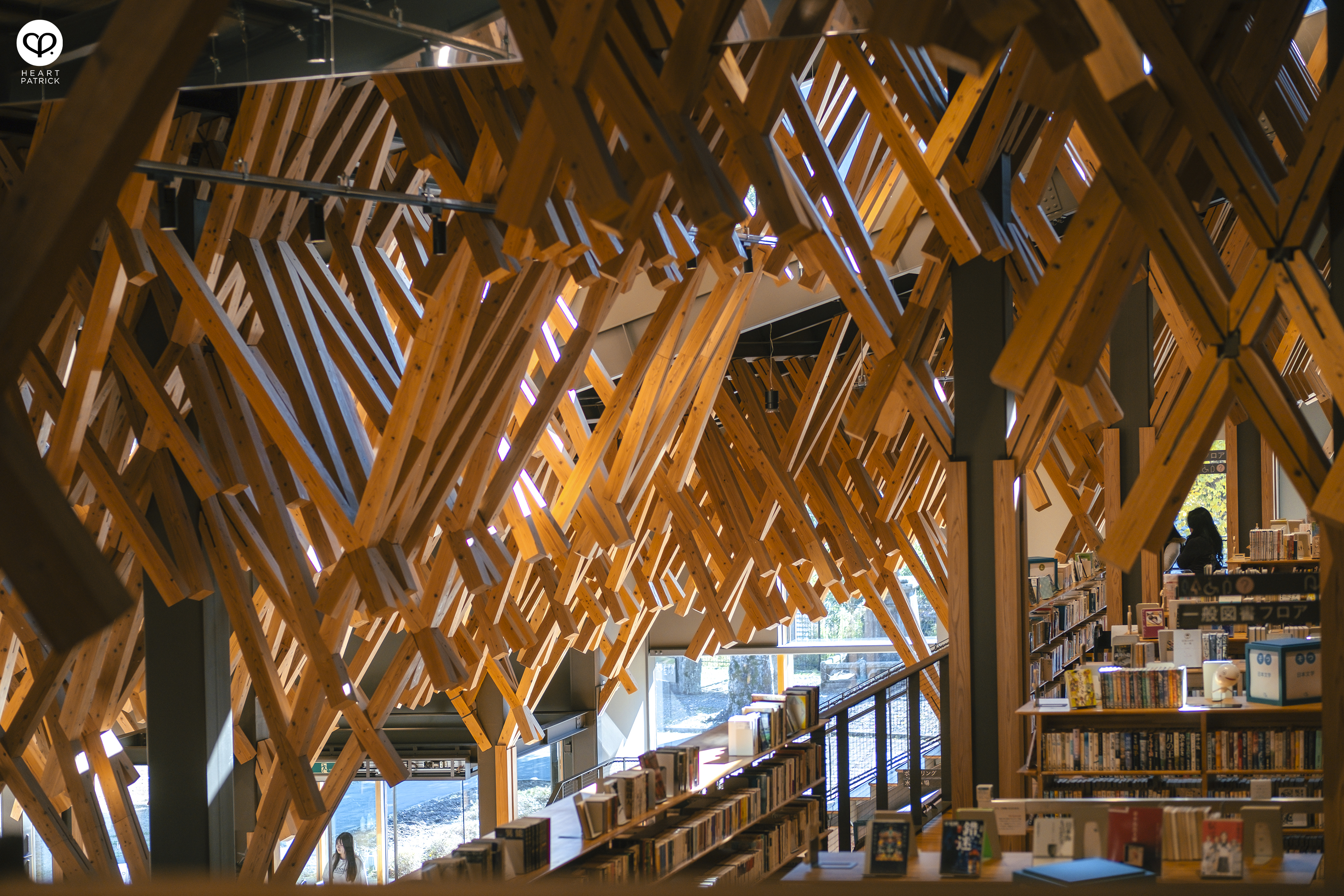 heartpatrick architecture interior travel photography yusuhara community library kengo kuma