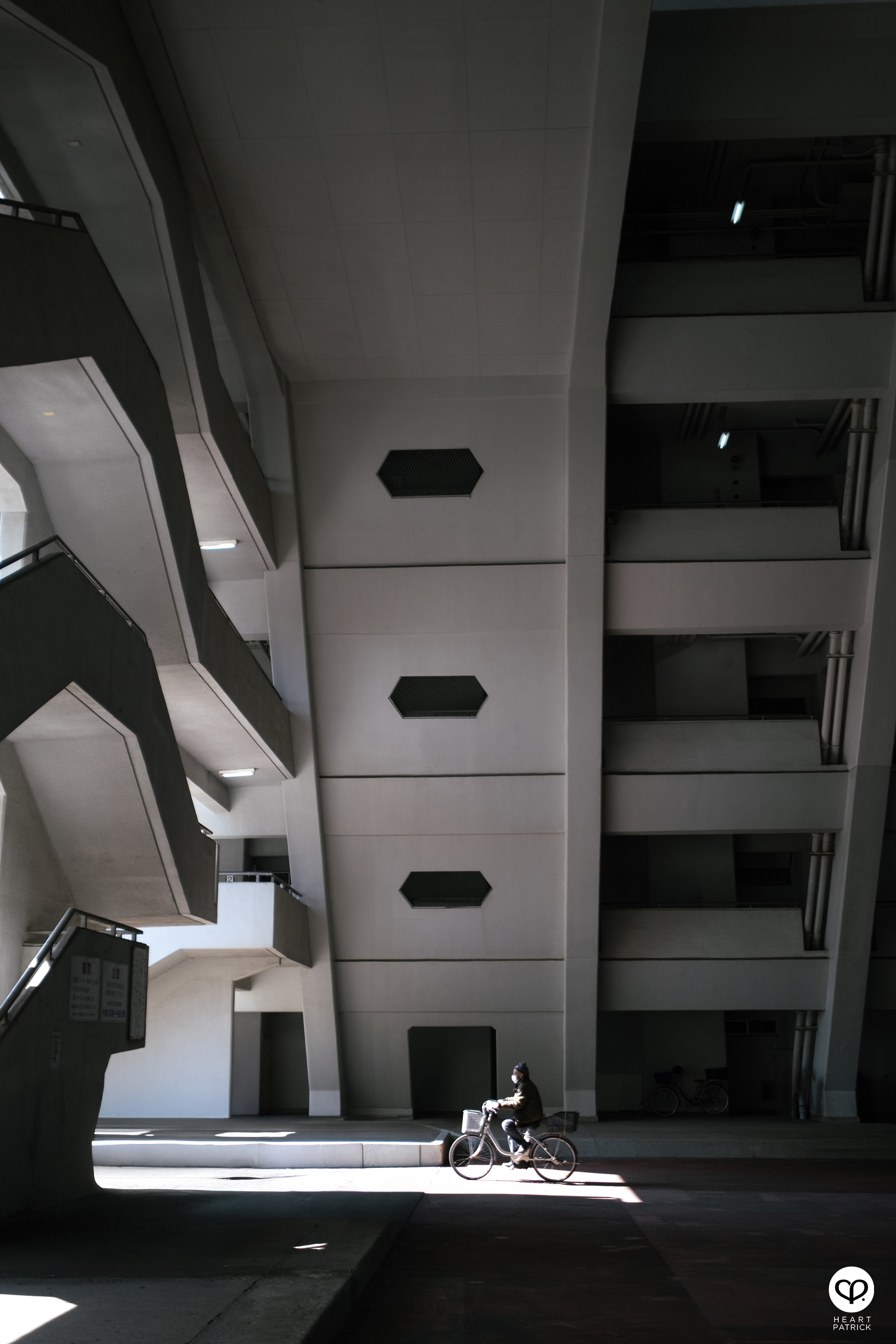 heartpatrick architecture photography kawaramachi housing complex kawasaki city sachio odani