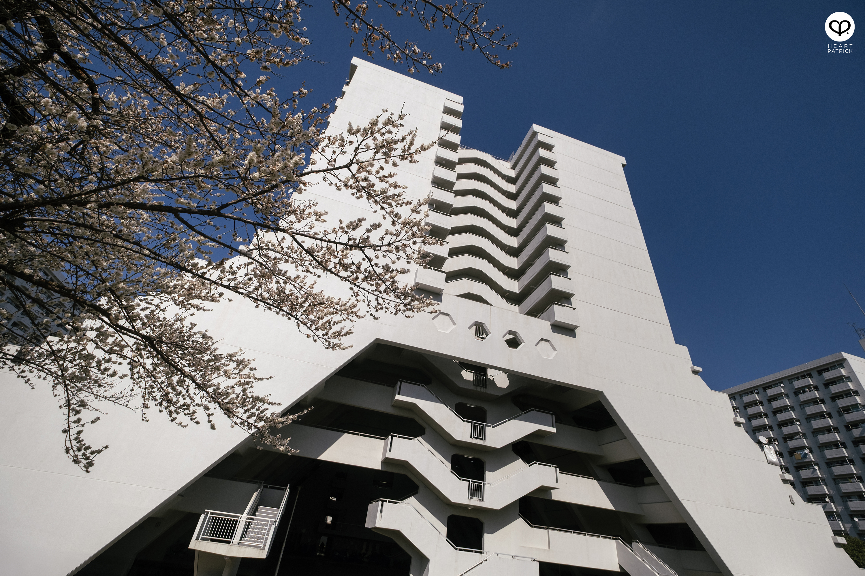 heartpatrick architecture photography kawaramachi housing complex kawasaki city sachio odani