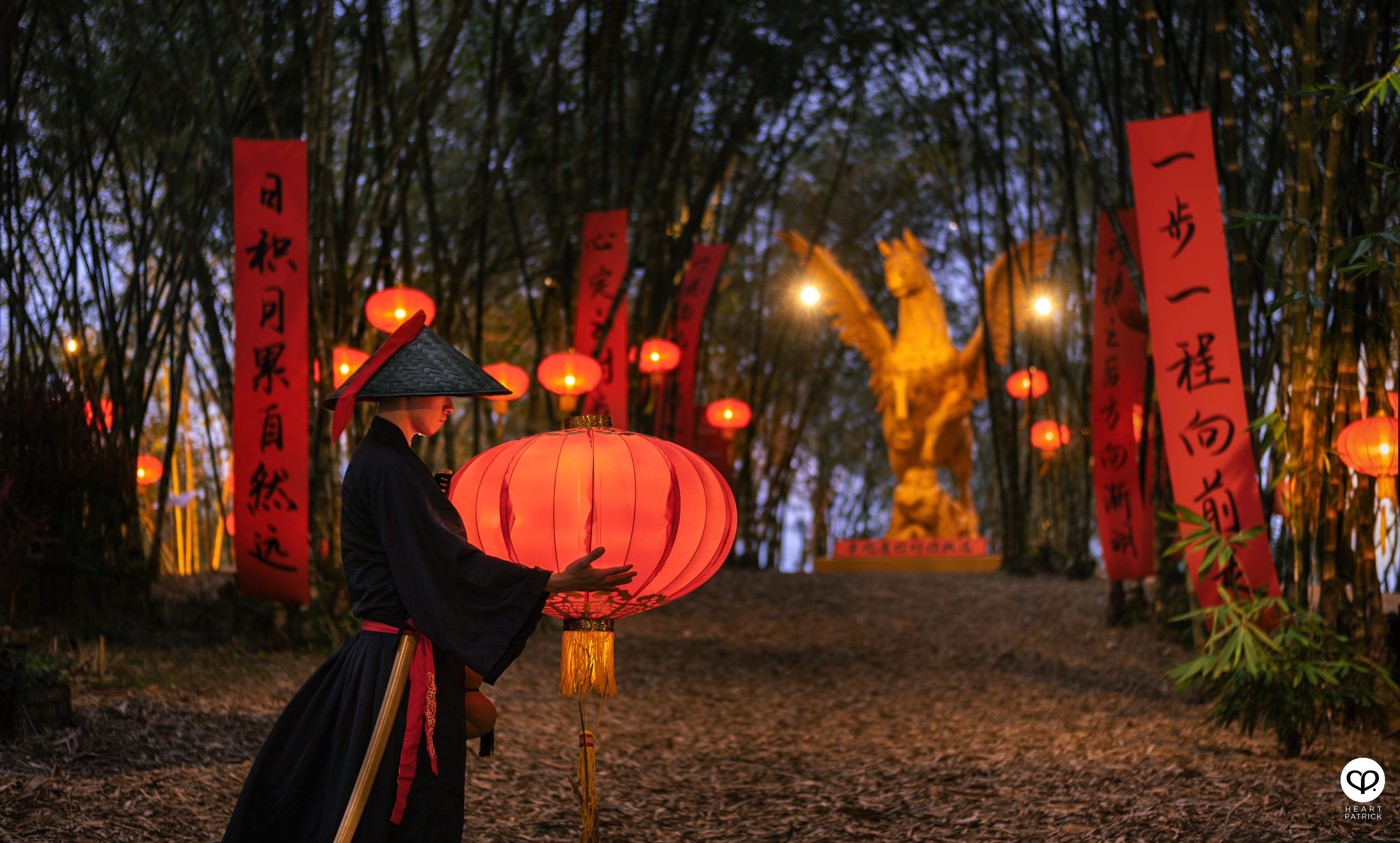 heartpatrick heritage street chinese new year 2026 photography putuo village kulai johor