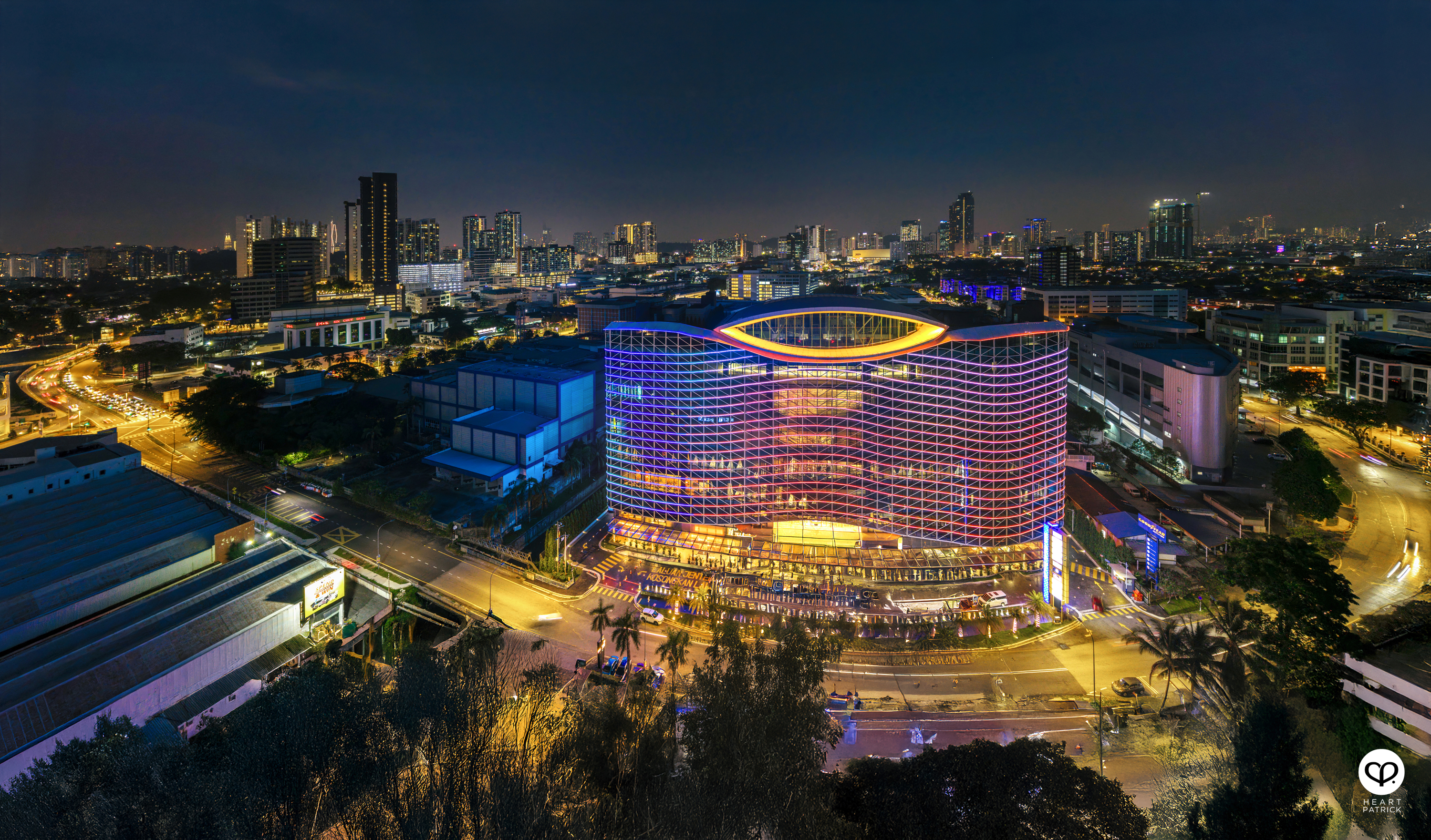 heartpatrick architecture aerial photography new ocean world fine food city petaling jaya nwka architects