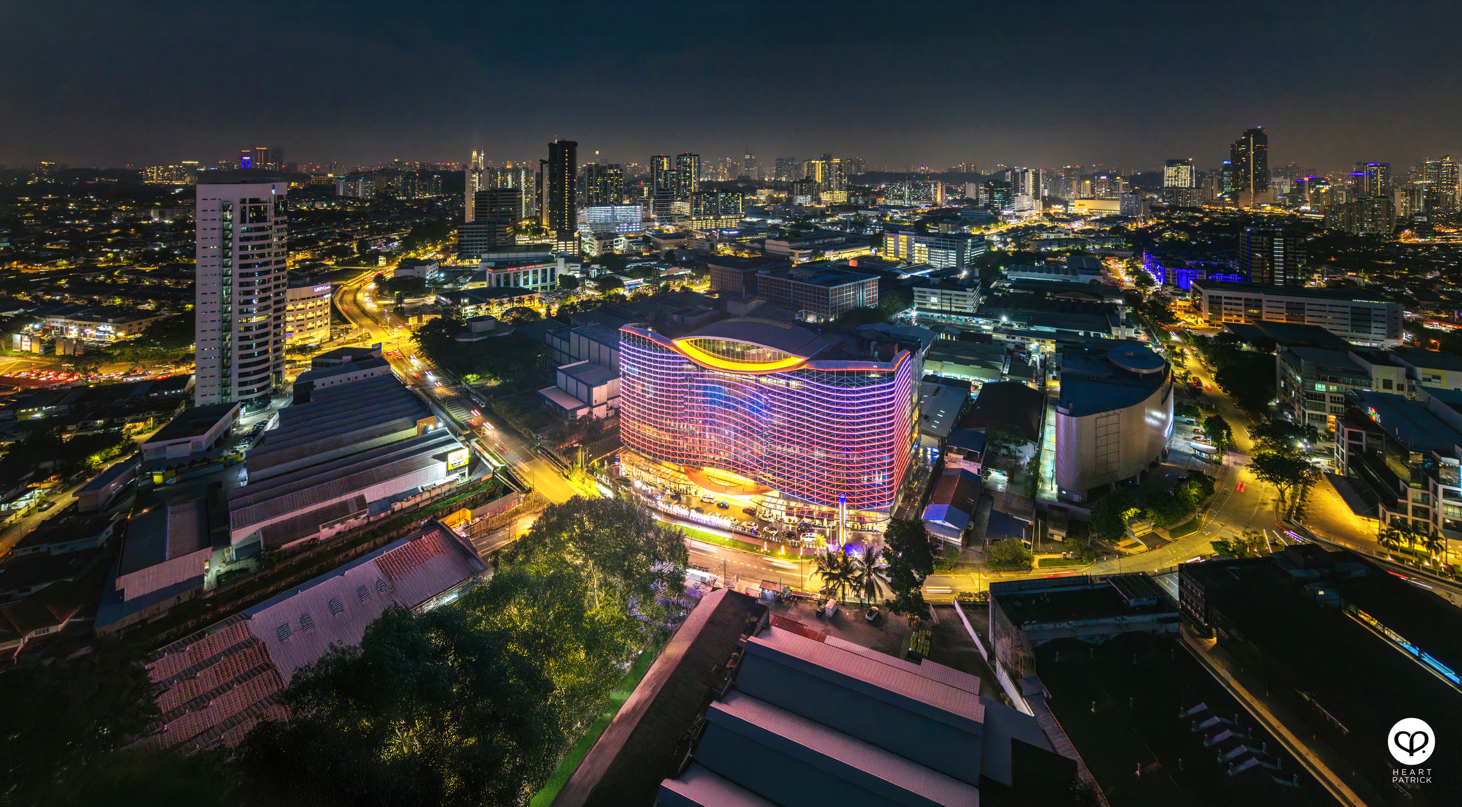 heartpatrick architecture aerial photography new ocean world fine food city petaling jaya nwka architects