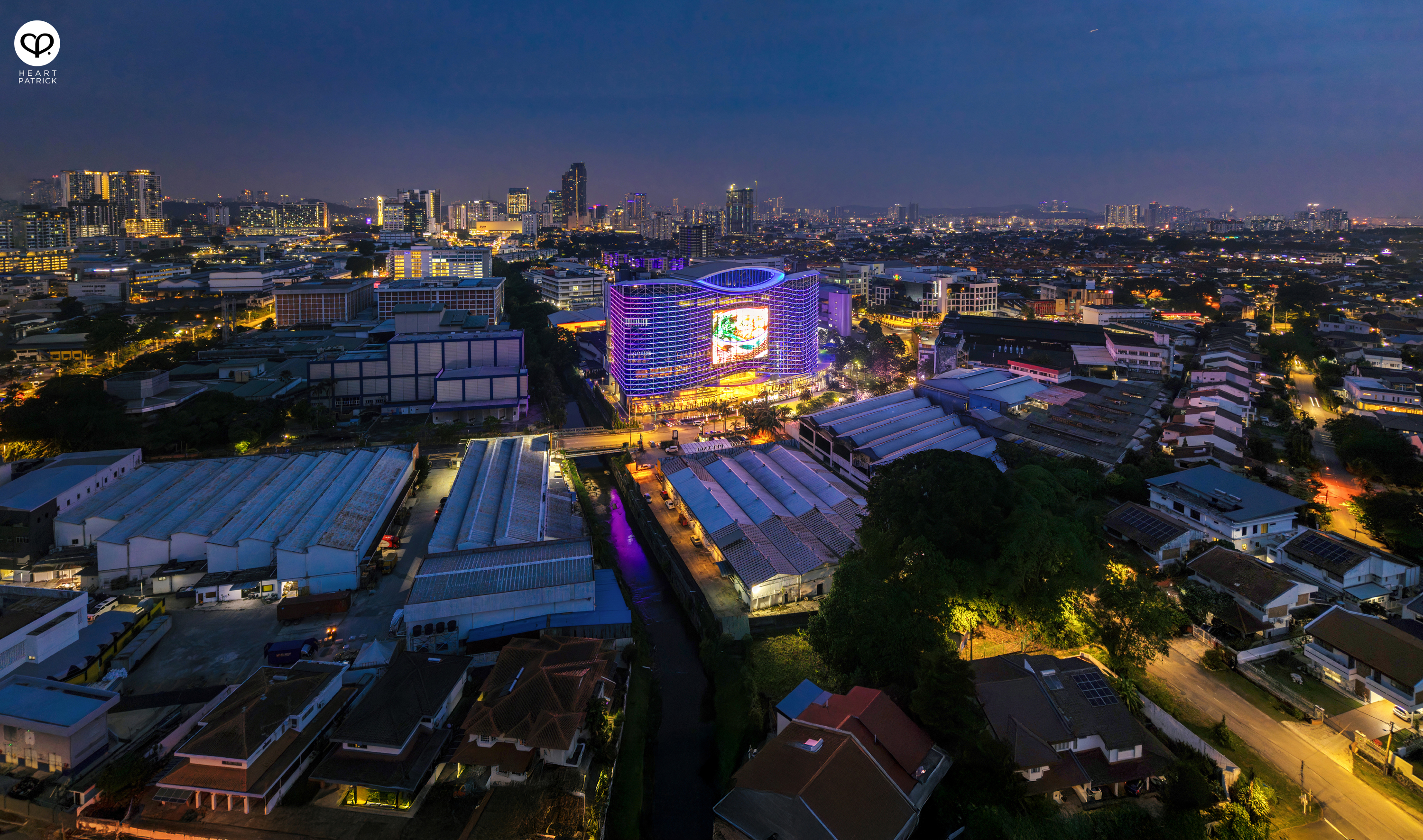 heartpatrick architecture aerial photography new ocean world fine food city petaling jaya nwka architects