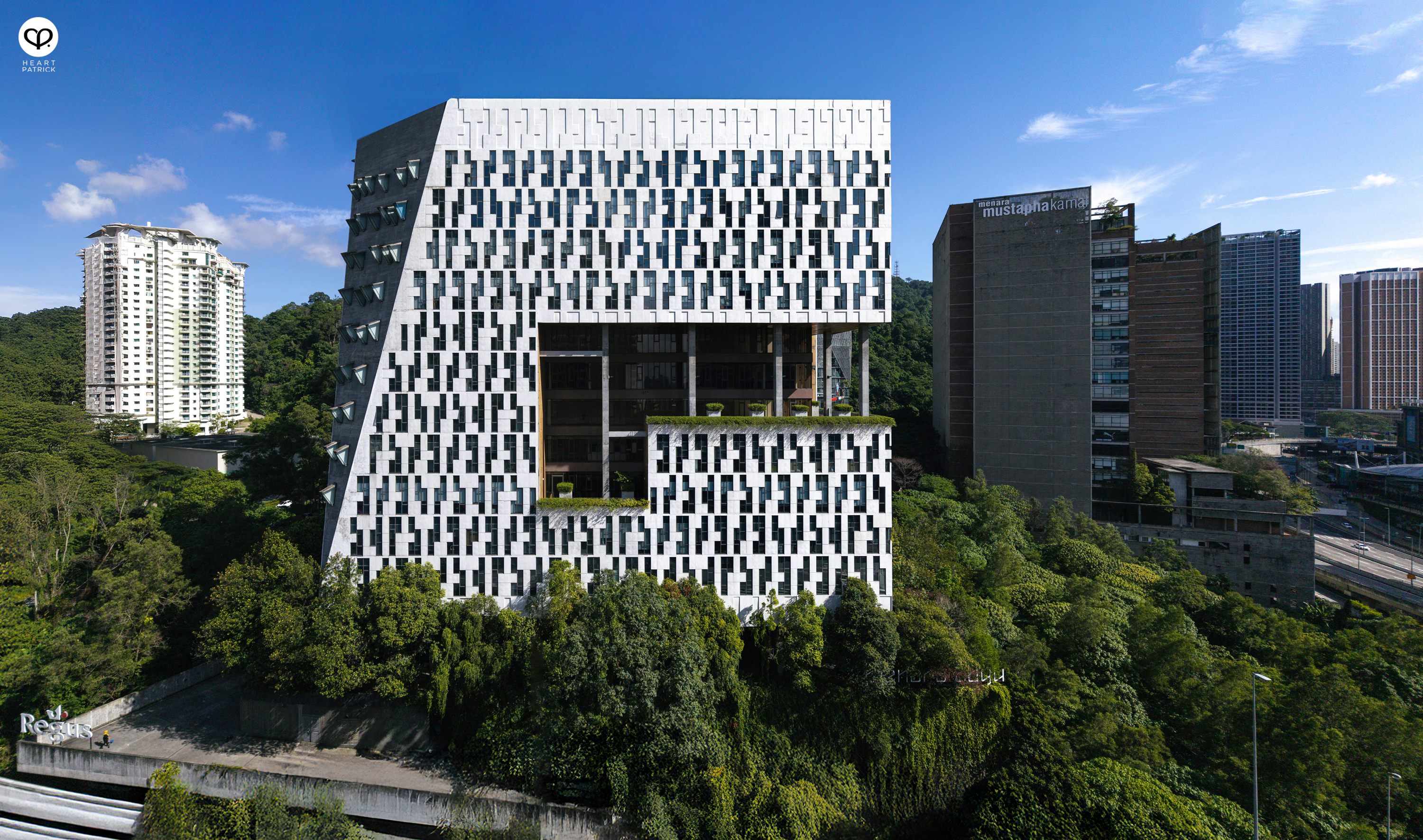 heartpatrick menara obyu architecture photography damansara perdana