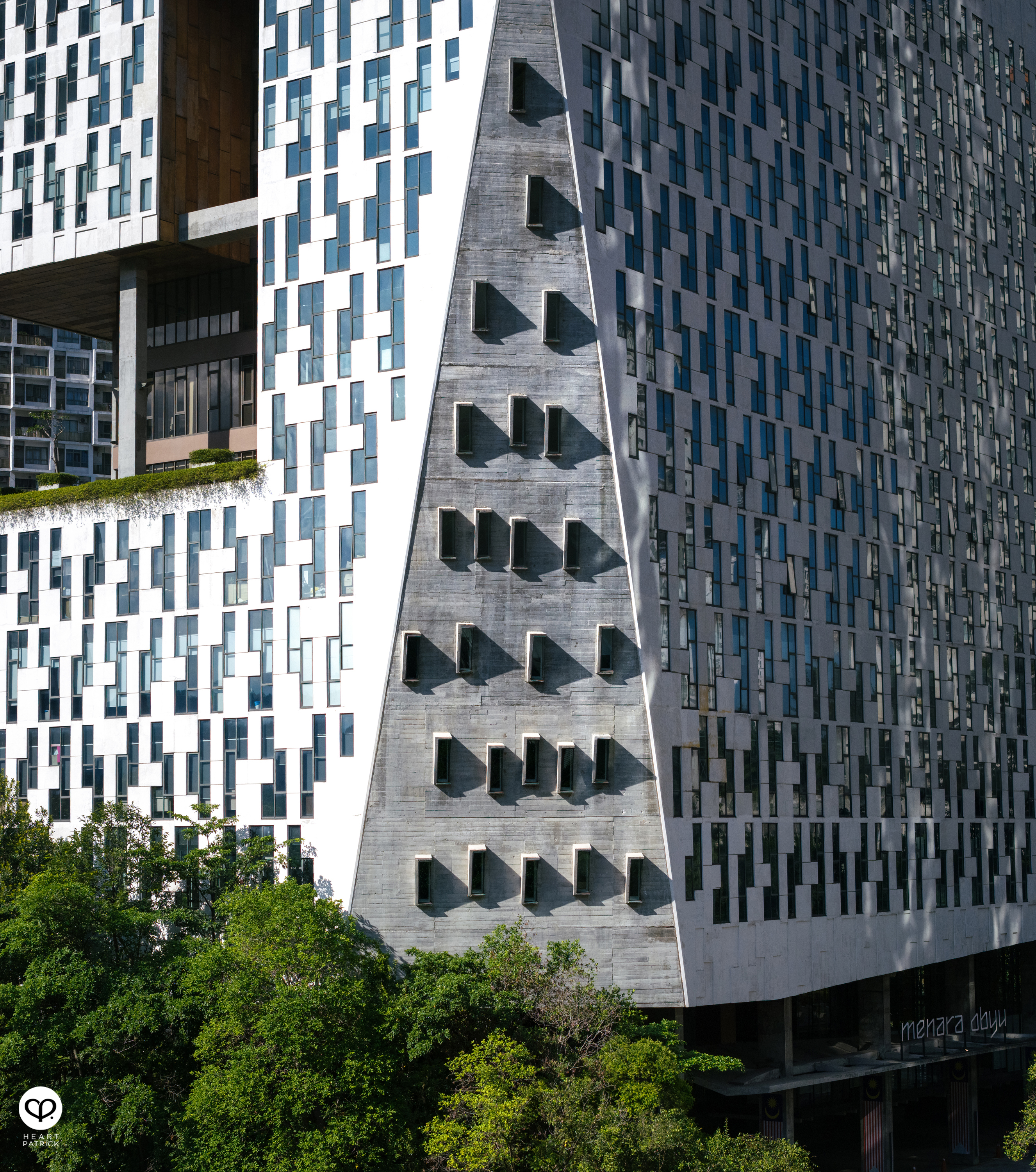 heartpatrick menara obyu architecture photography damansara perdana