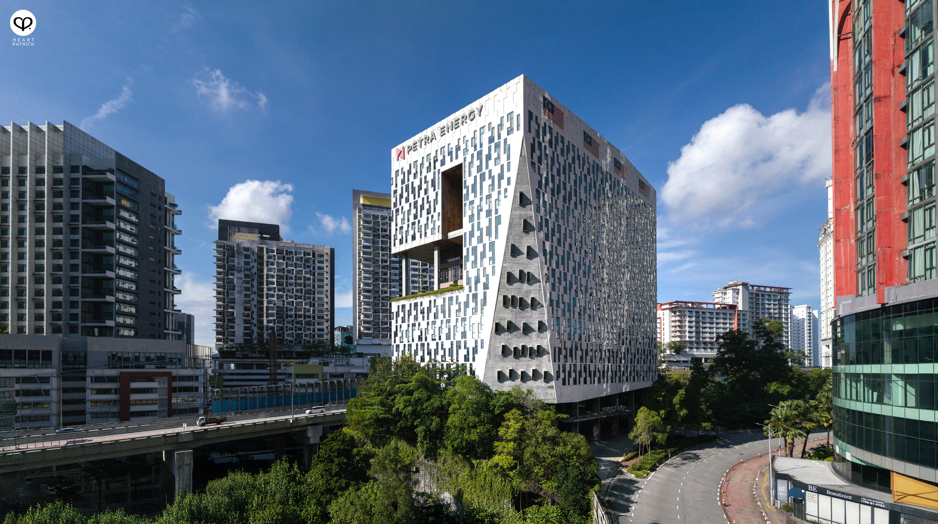 heartpatrick menara obyu architecture photography damansara perdana