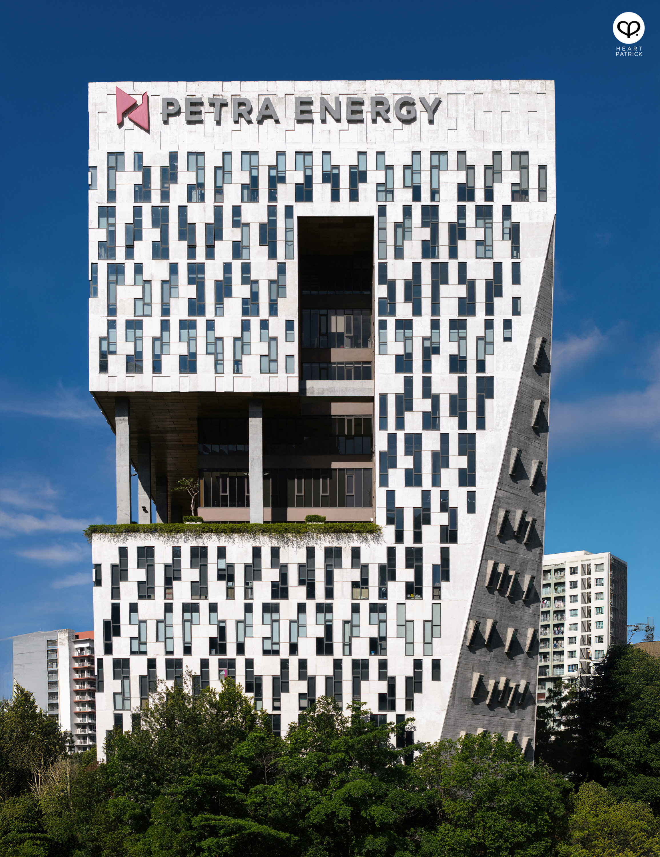 heartpatrick menara obyu architecture photography damansara perdana