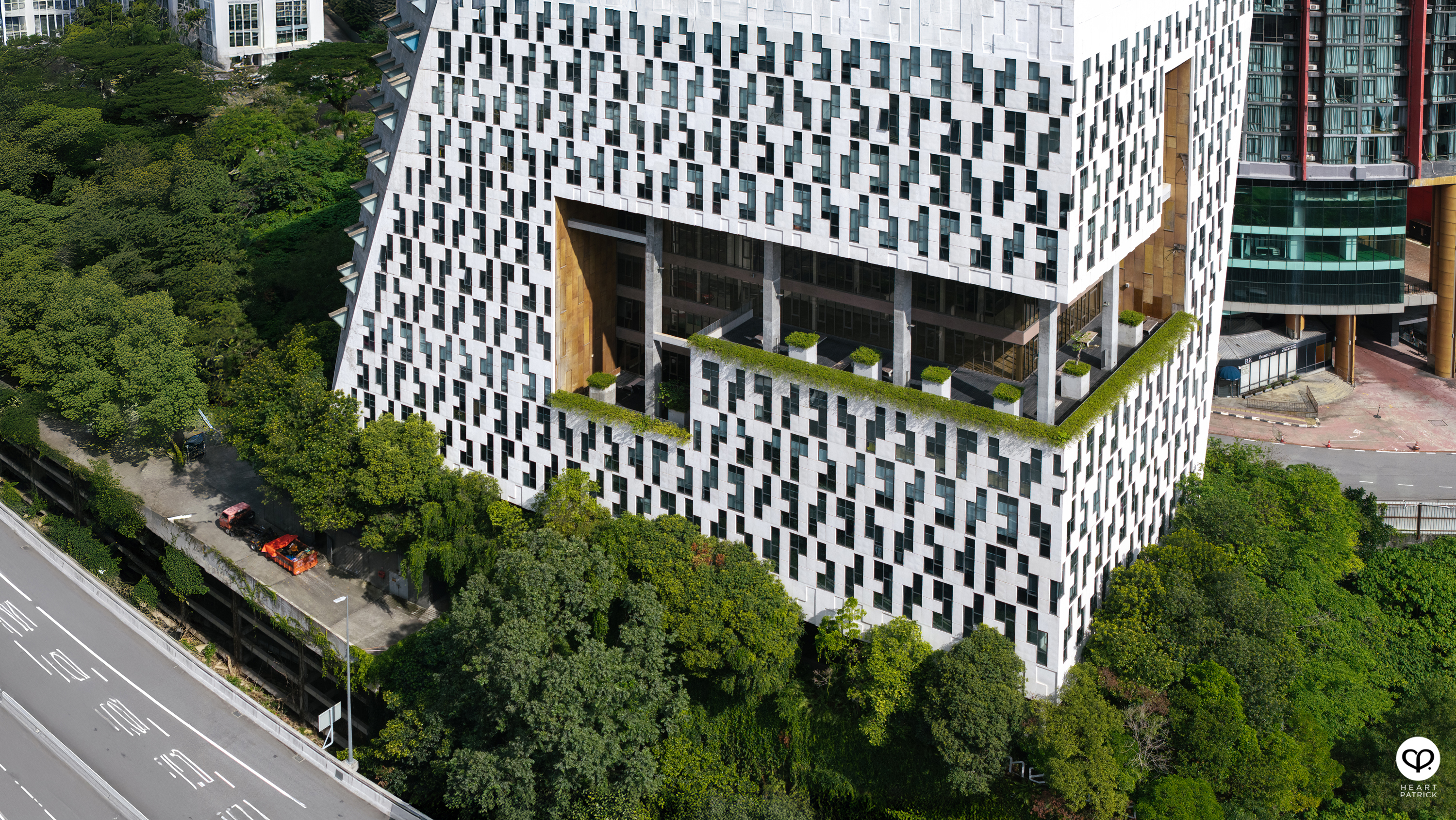 heartpatrick menara obyu architecture photography damansara perdana