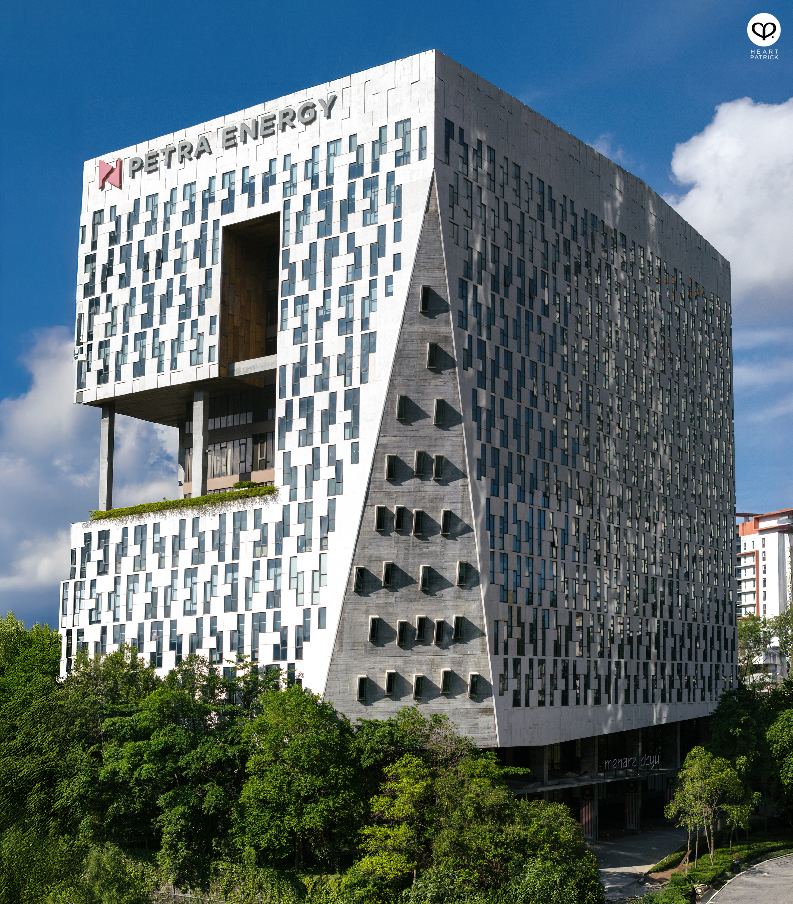 heartpatrick menara obyu architecture photography damansara perdana