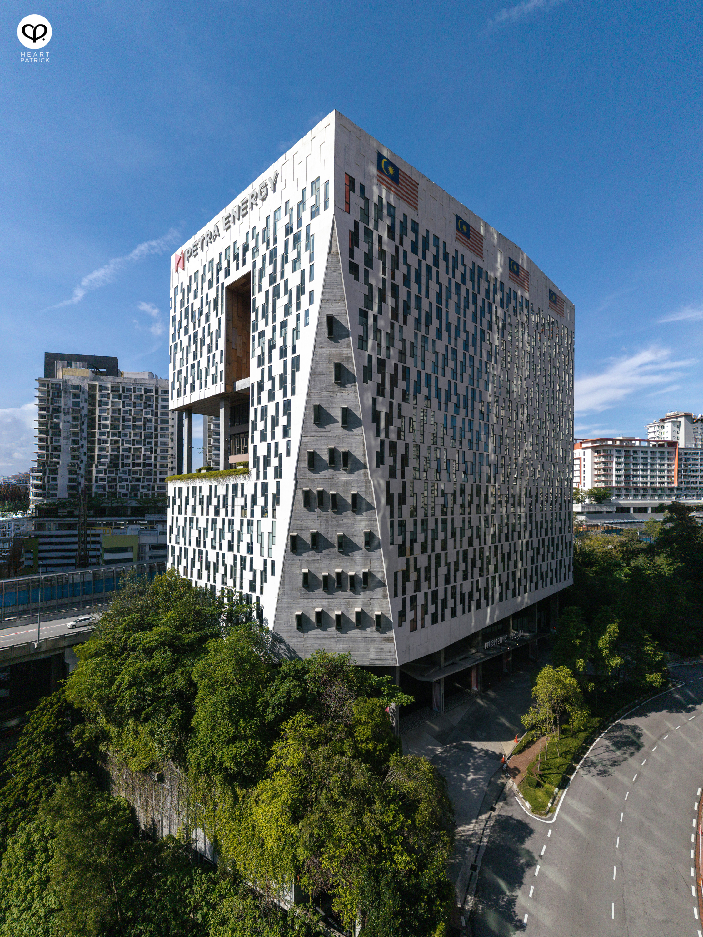 heartpatrick menara obyu architecture photography damansara perdana