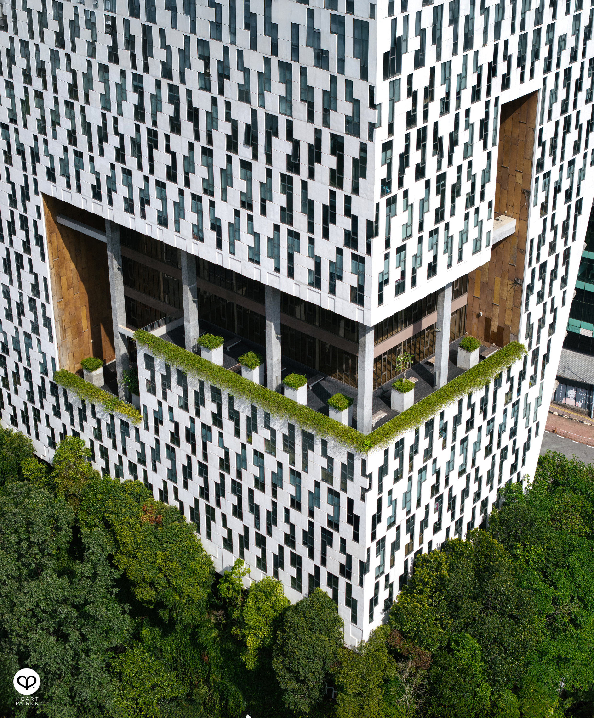heartpatrick menara obyu architecture photography damansara perdana