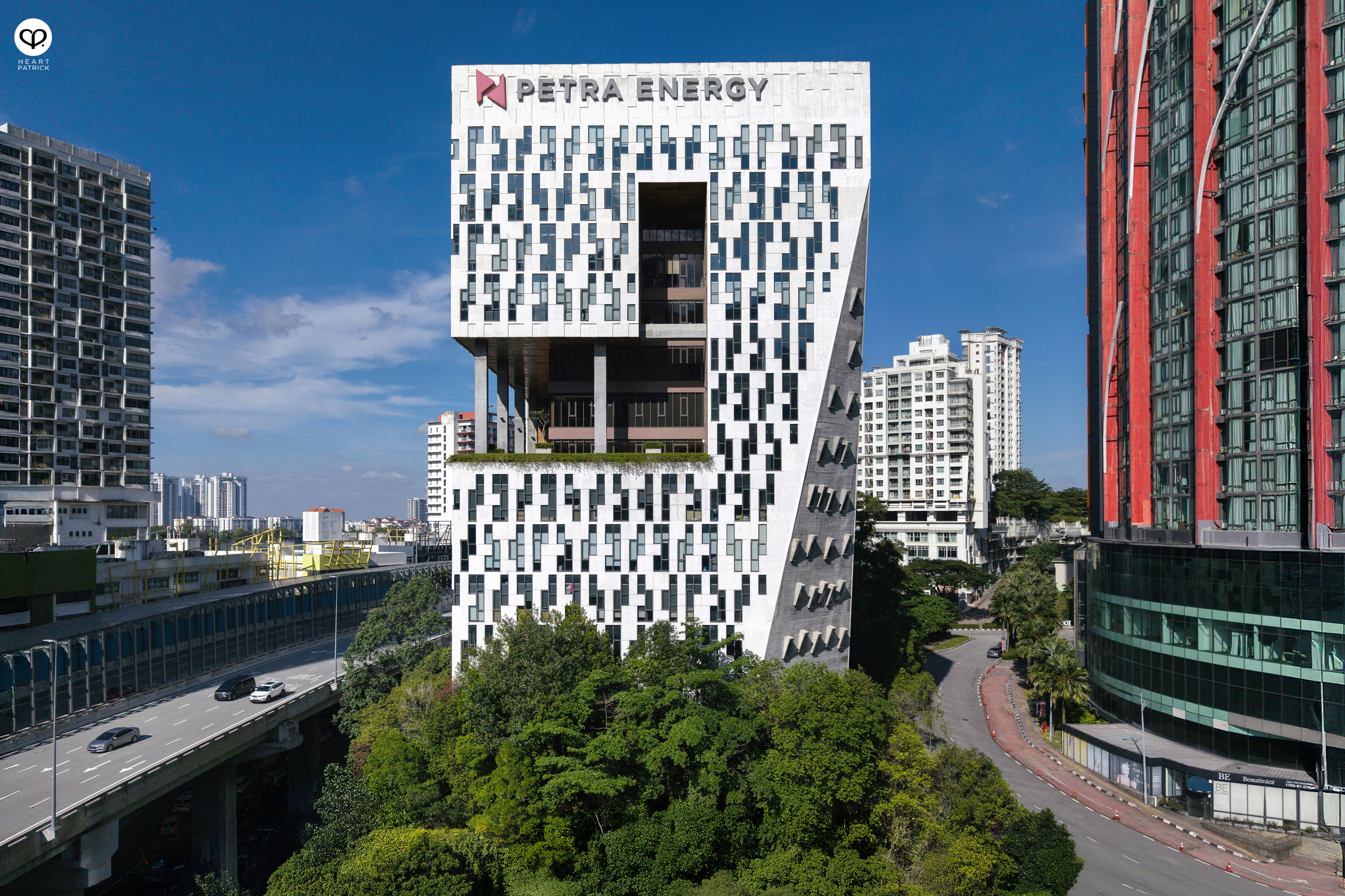 heartpatrick menara obyu architecture photography damansara perdana