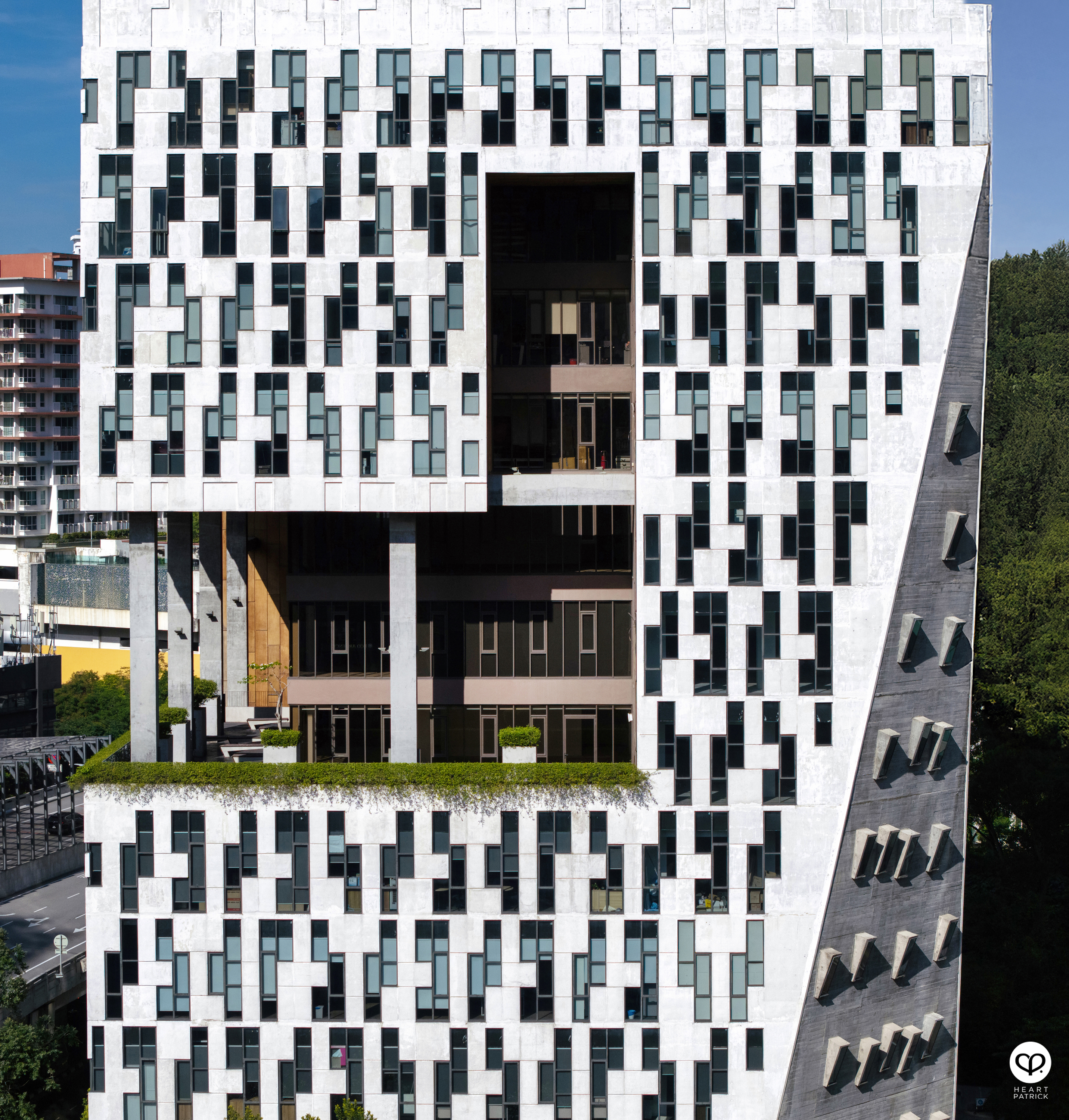 heartpatrick menara obyu architecture photography damansara perdana