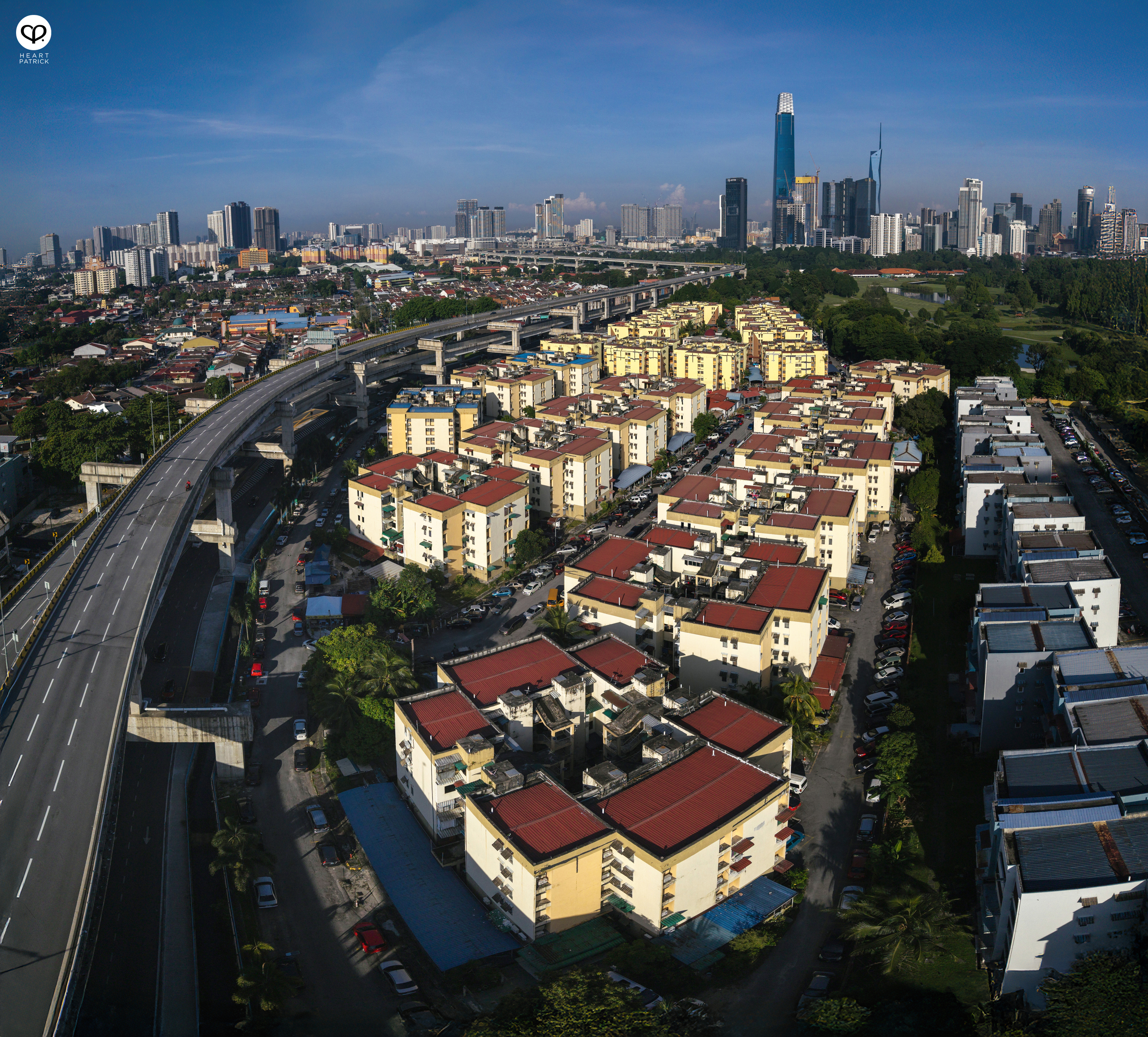heartpatrick architecture aerial photography kuala lumpur desa pandan