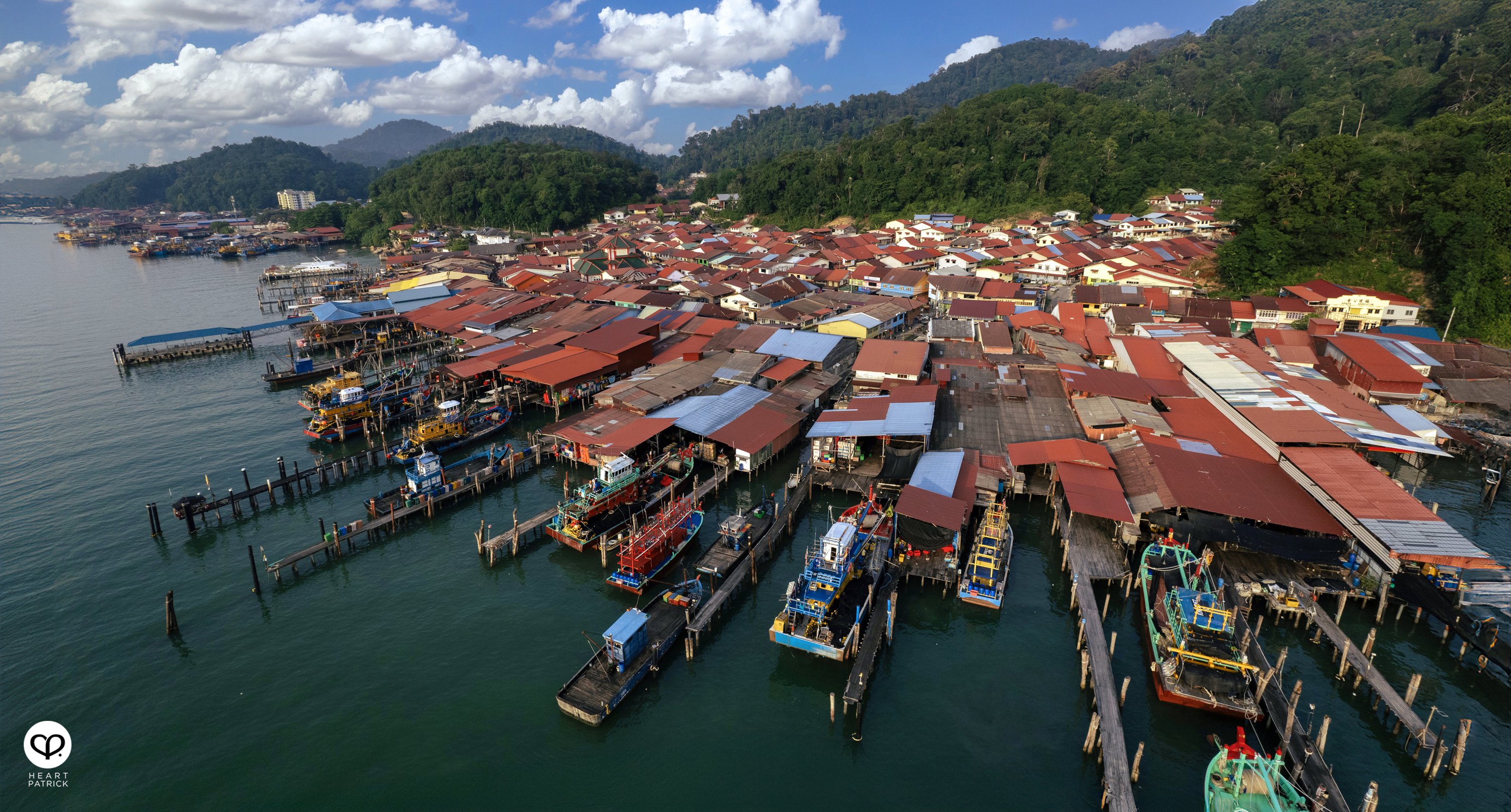 heartpatrick sungai pinang village pulau pangkor malaysia fishing