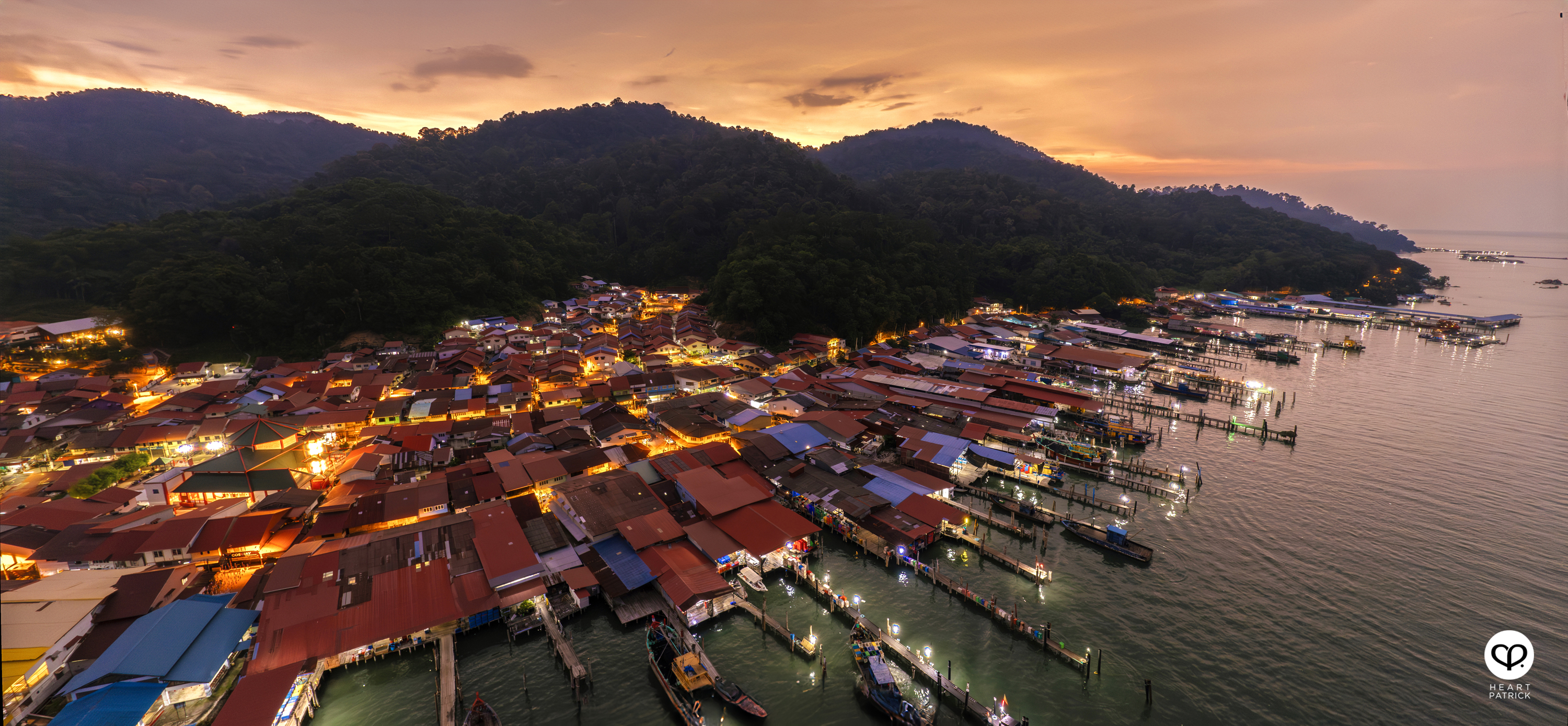 heartpatrick sungai pinang village pulau pangkor malaysia fishing