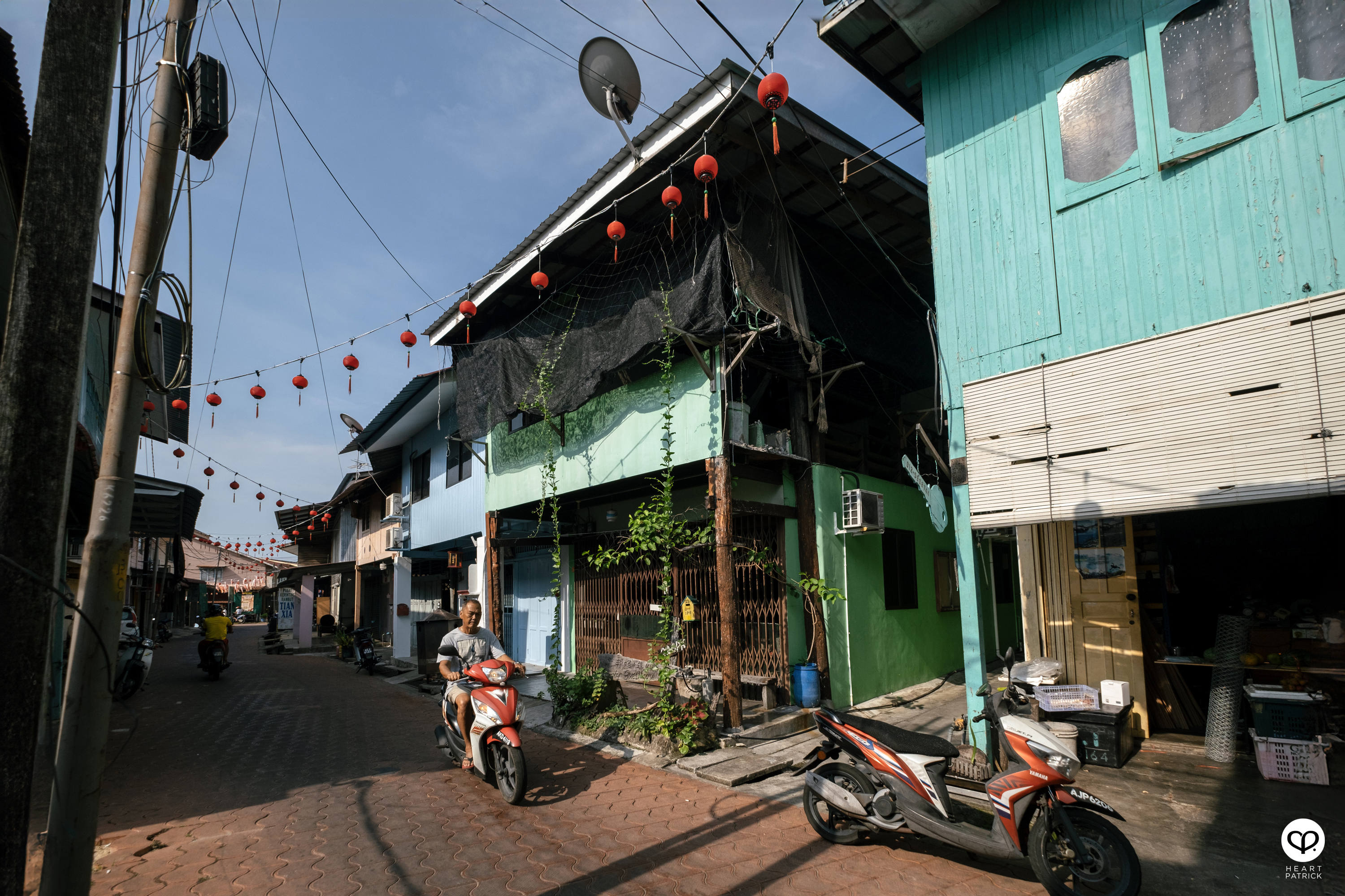 heartpatrick sungai pinang village pulau pangkor malaysia fishing