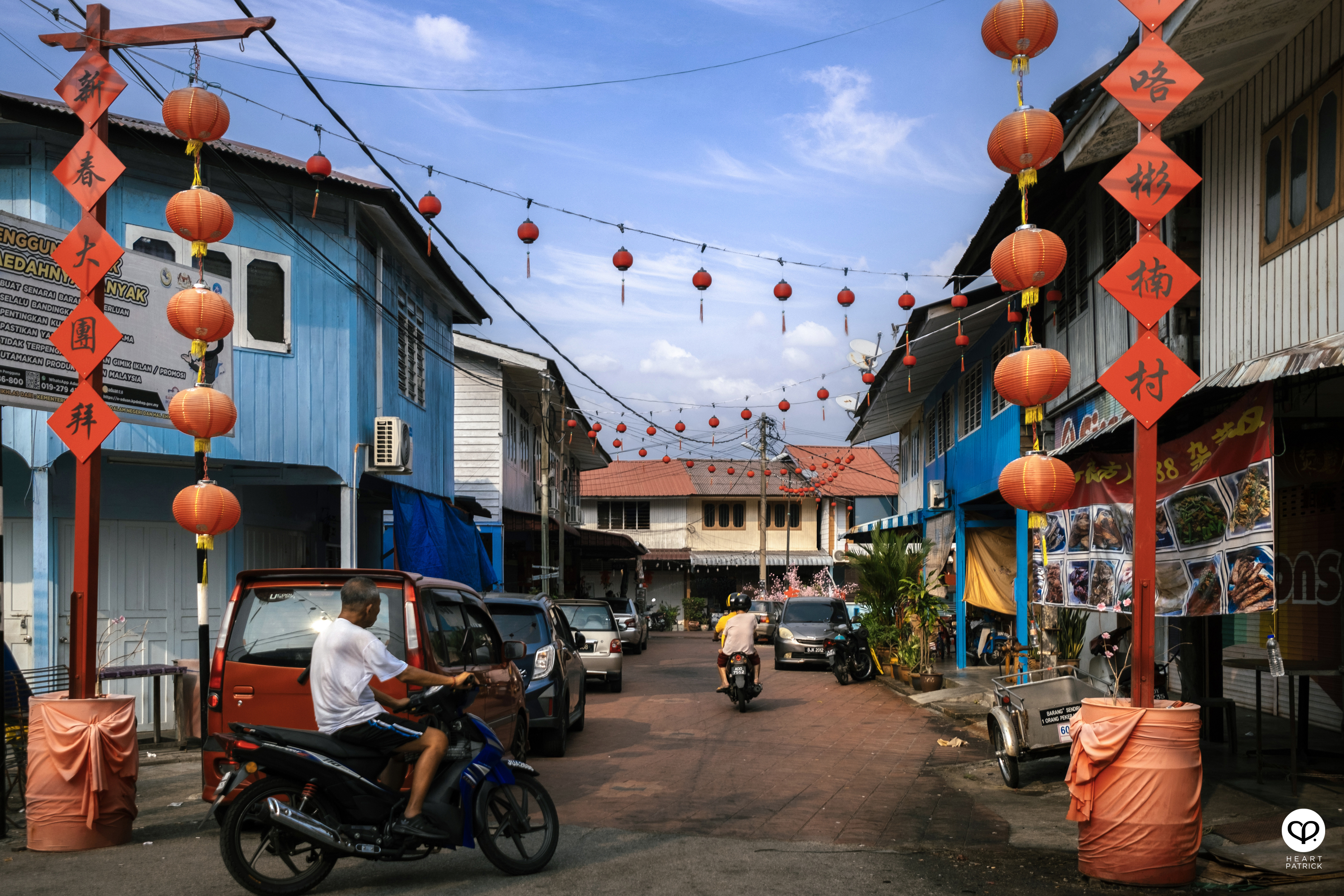 heartpatrick sungai pinang village pulau pangkor malaysia fishing