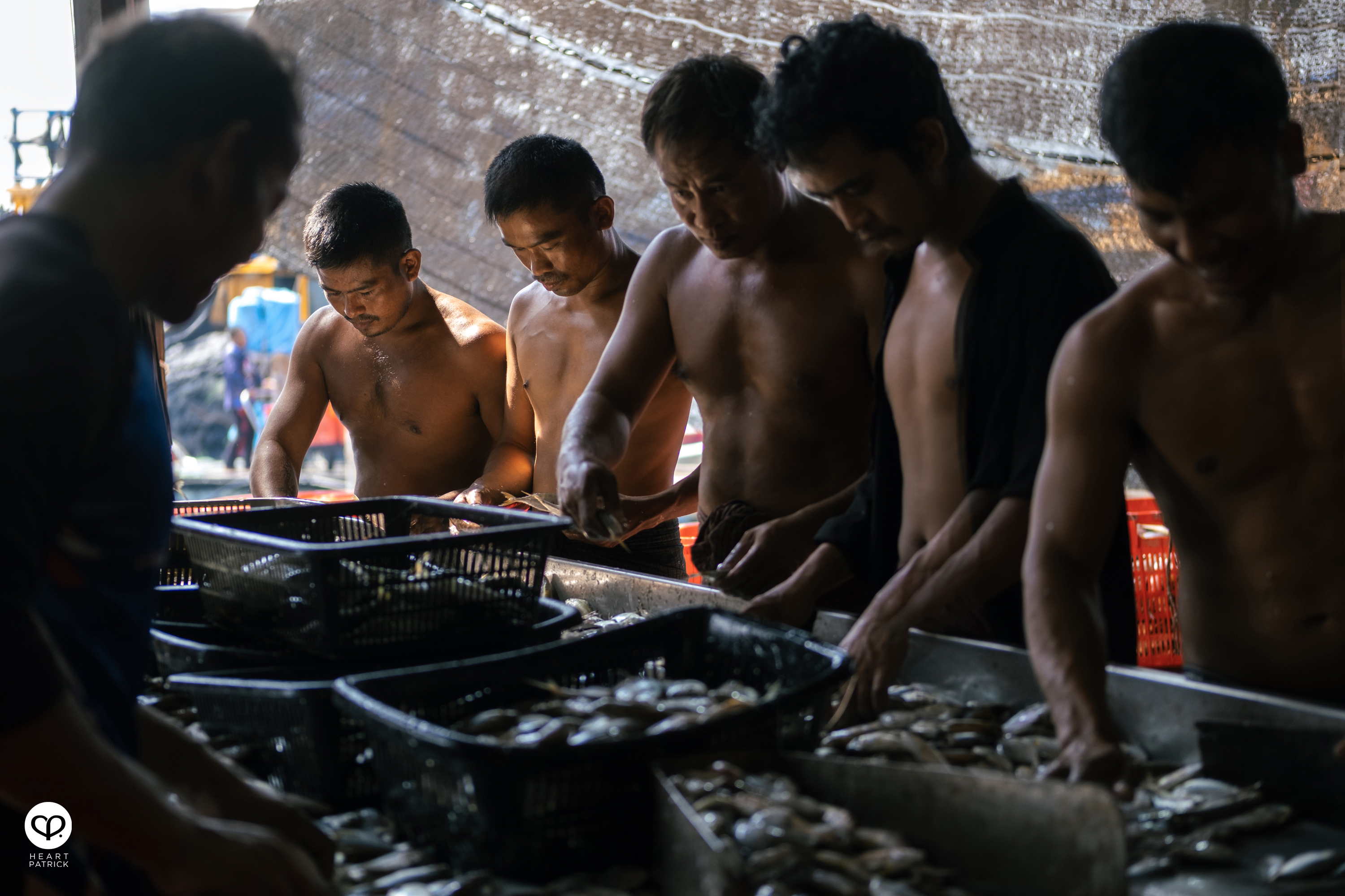 heartpatrick sungai pinang village pulau pangkor malaysia fishing