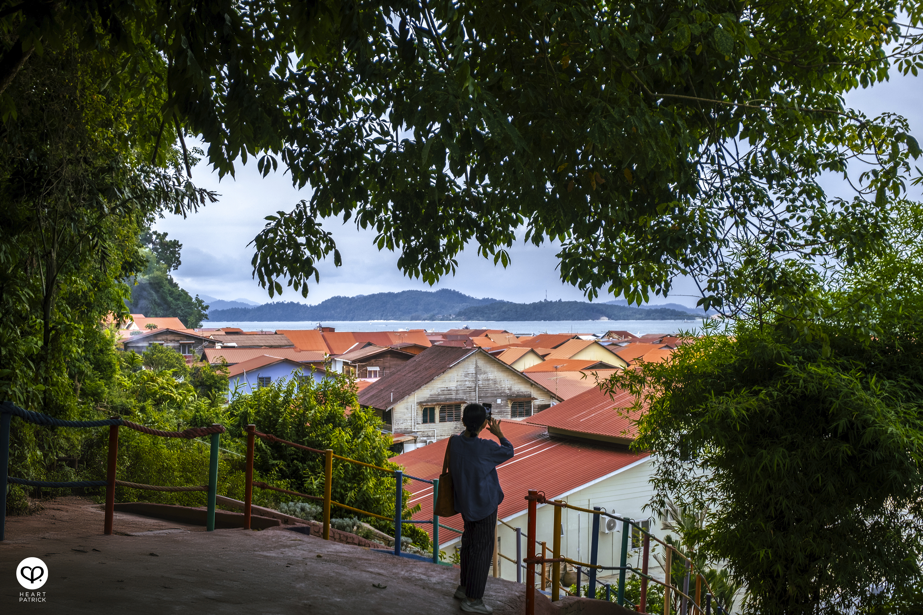 heartpatrick sungai pinang village pulau pangkor malaysia fishing