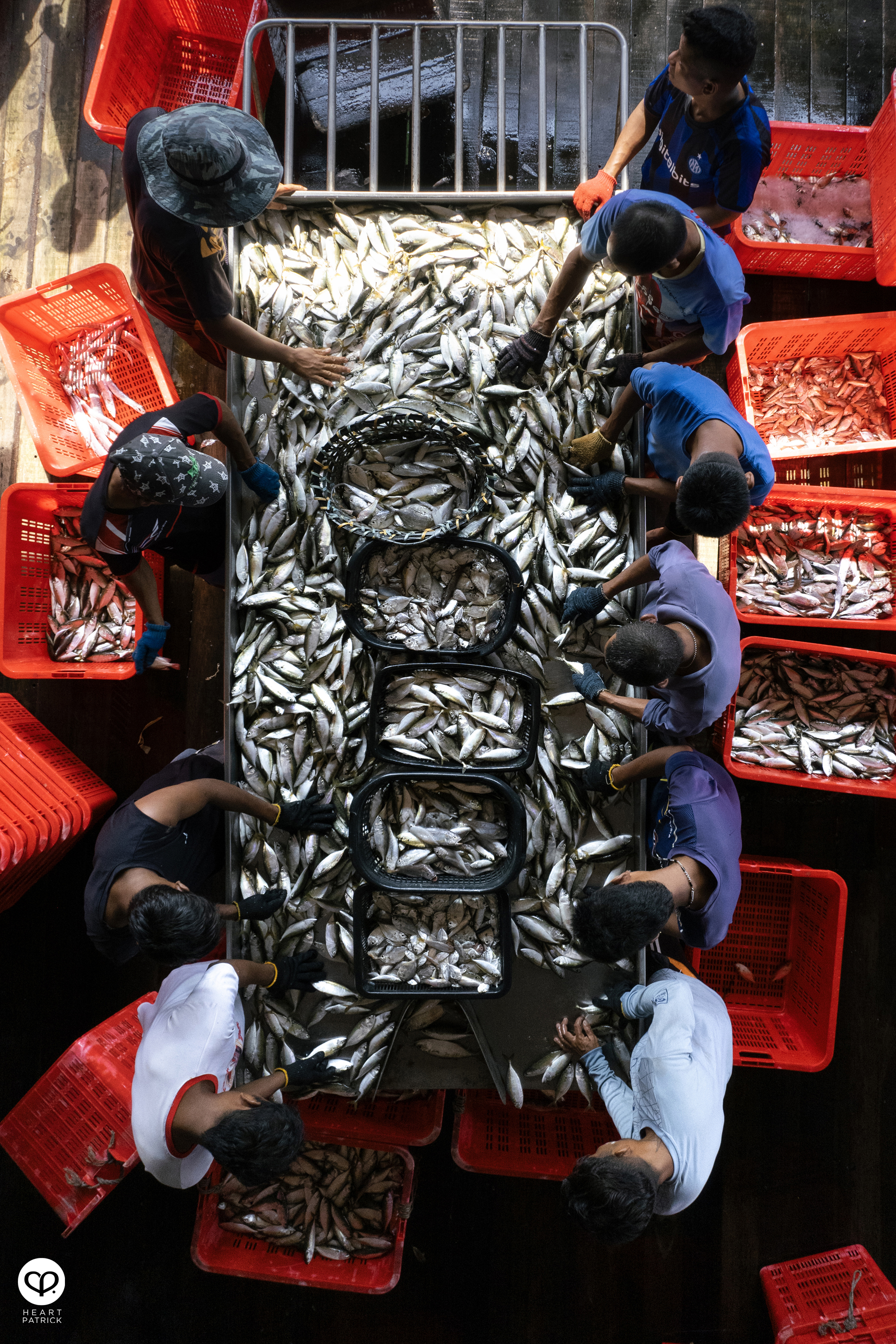 heartpatrick sungai pinang village pulau pangkor malaysia fishing