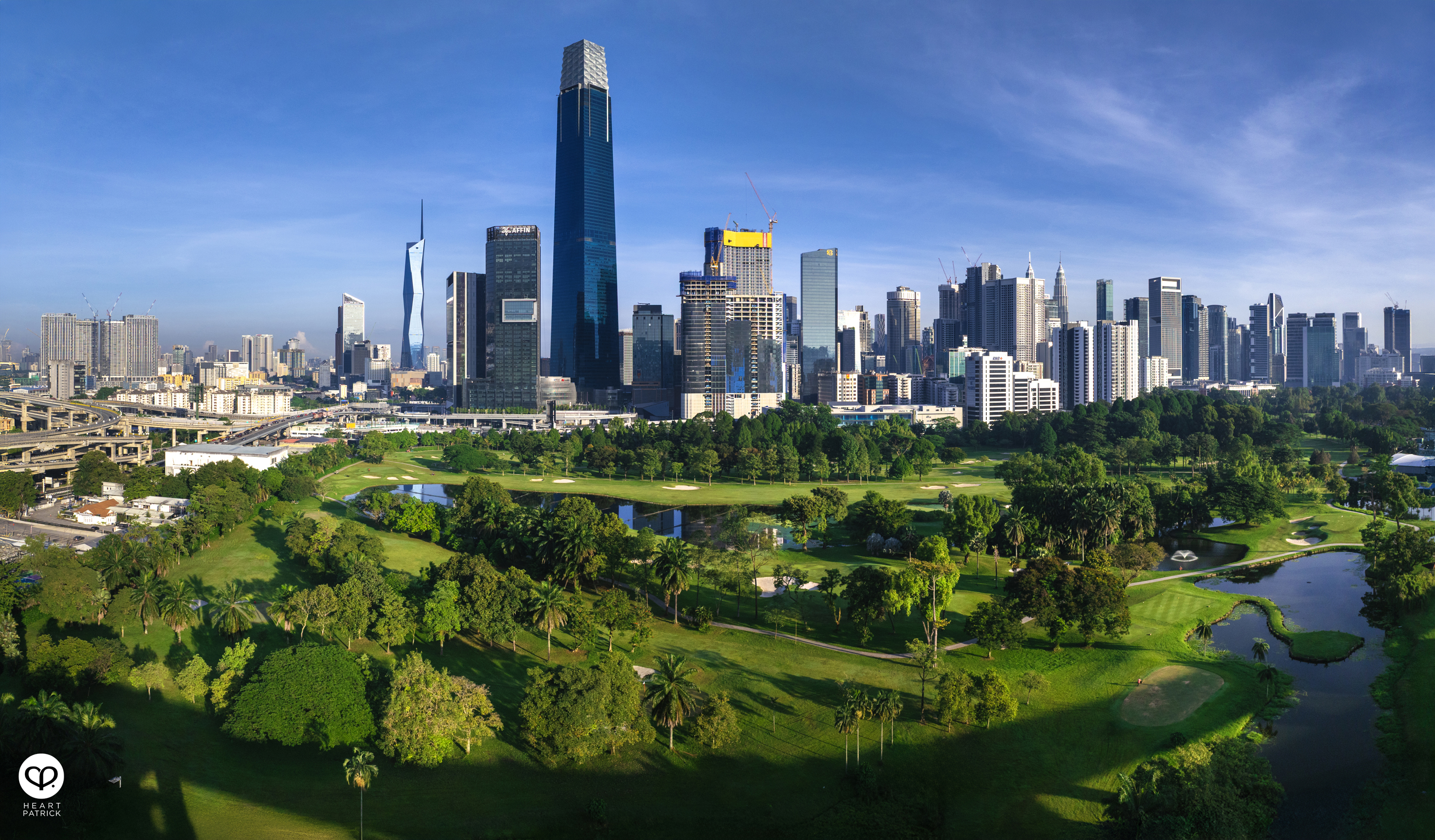 heartpatrick urban exploring aerial photography kuala lumpur city center royal selangor golf club setiawangsa pantai expressway