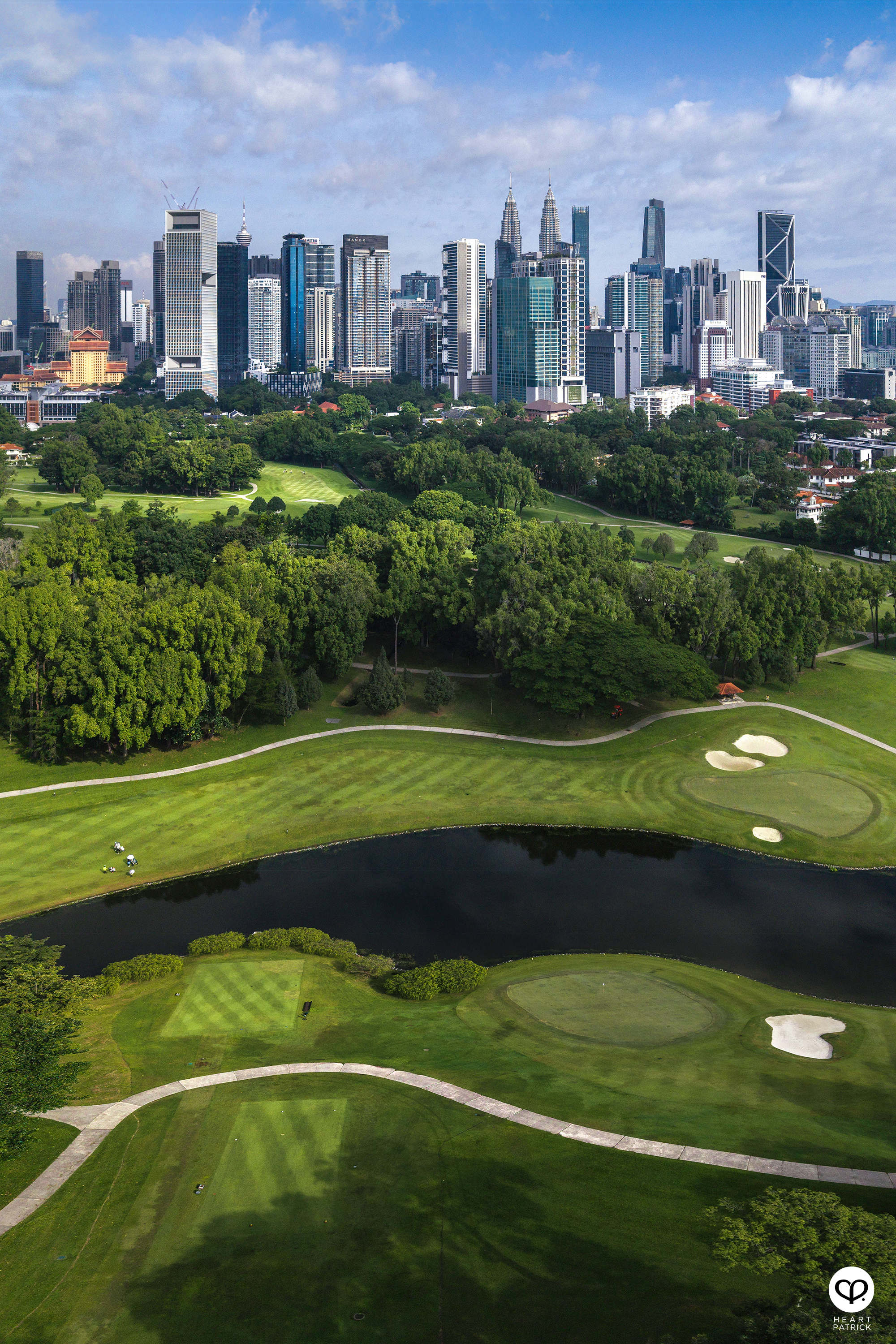 heartpatrick urban exploring aerial photography kuala lumpur city center royal selangor golf club setiawangsa pantai expressway